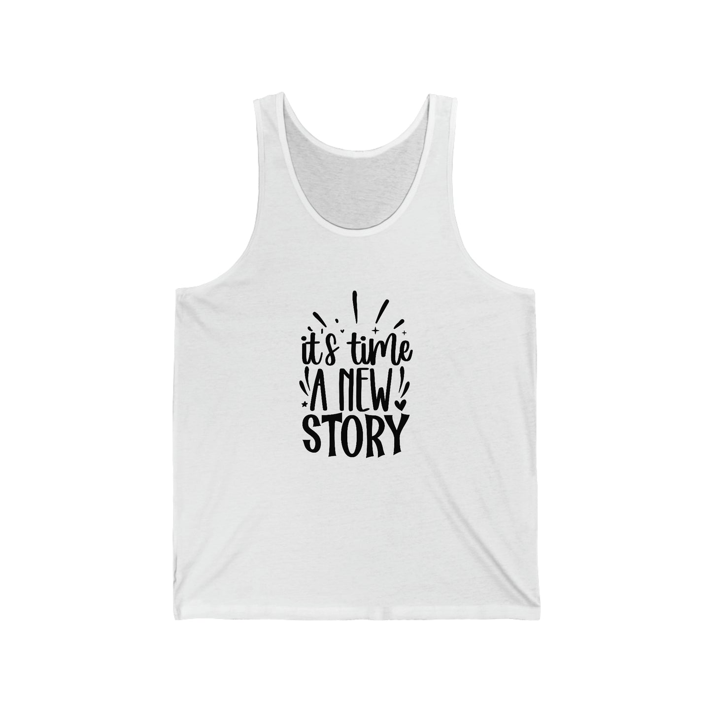 New Story Unisex Jersey Tank