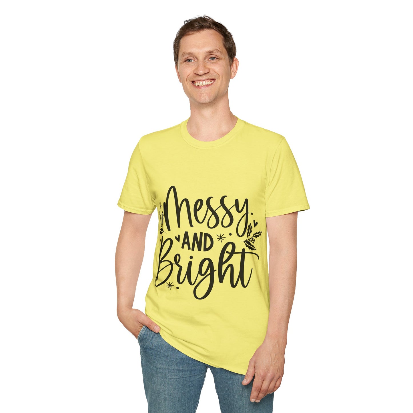 Messy & Bright Unisex Softstyle T-Shirt