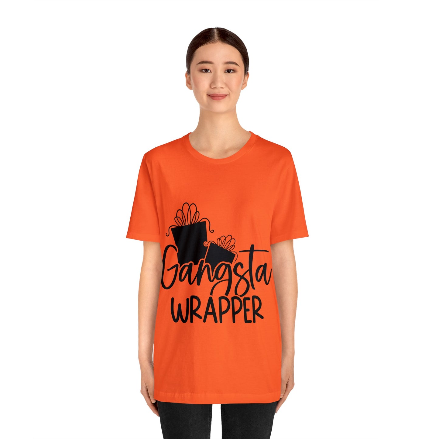 Gangsta Wrapper Unisex Jersey Short Sleeve Tee