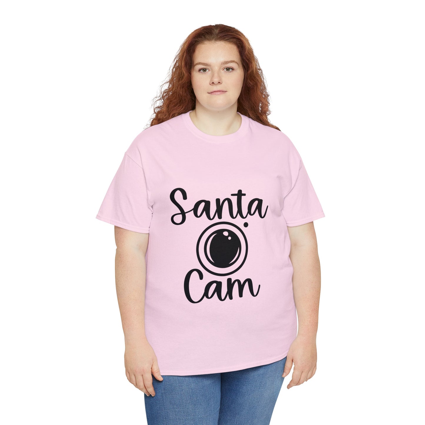 Santa Cam Unisex Heavy Cotton Tee image