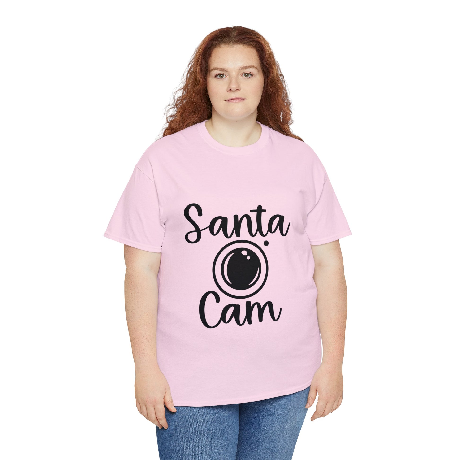 Santa Cam Unisex Heavy Cotton Tee image