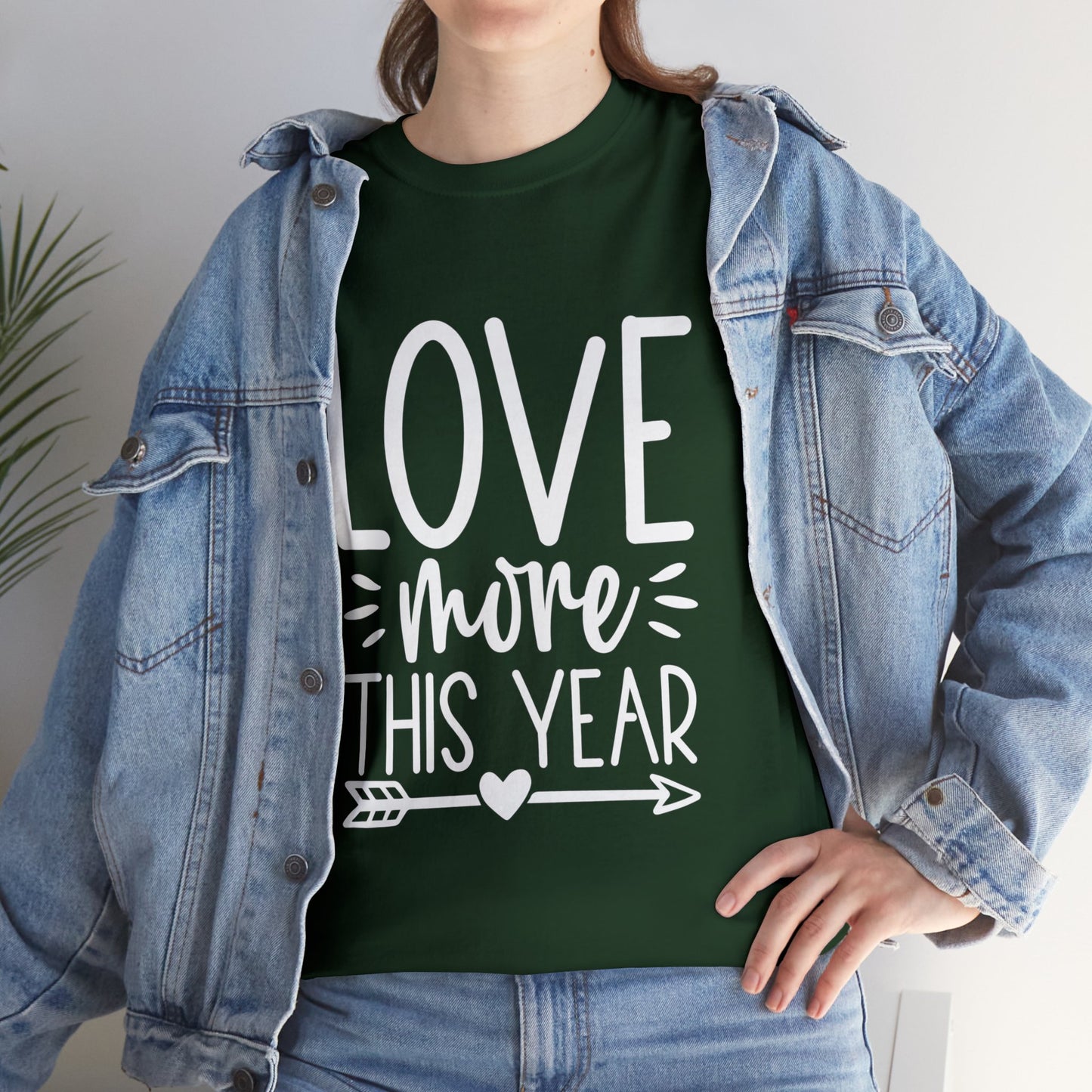 Love More Unisex Heavy Cotton Tee