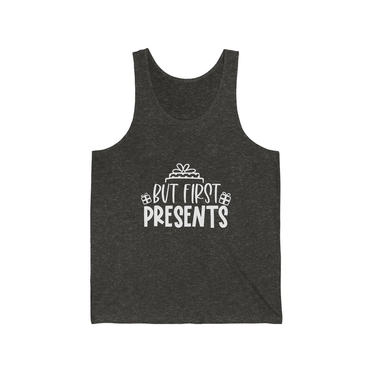 Presents First Unisex Jersey Tank