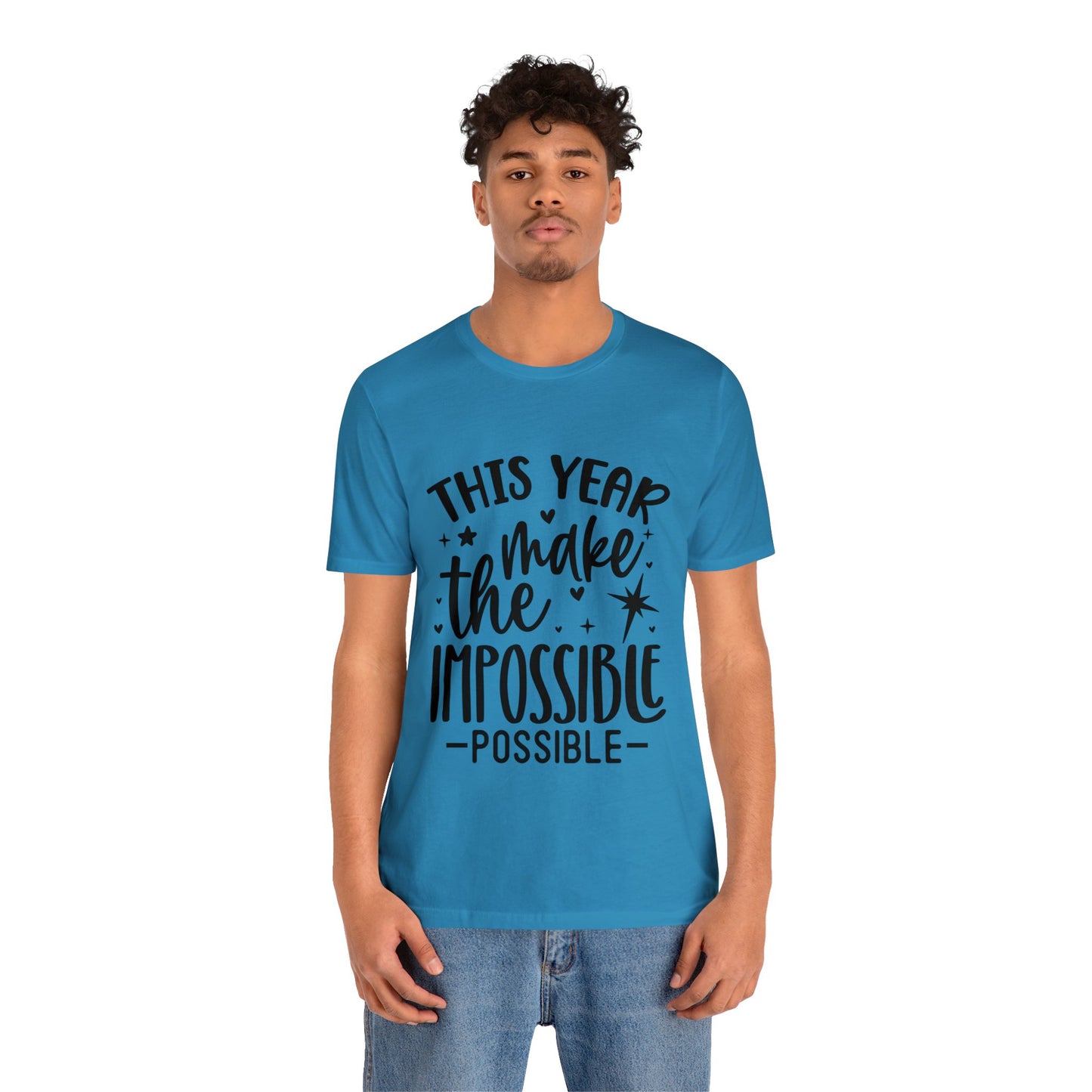 Impossible Possible Unisex Jersey Short Sleeve Tee