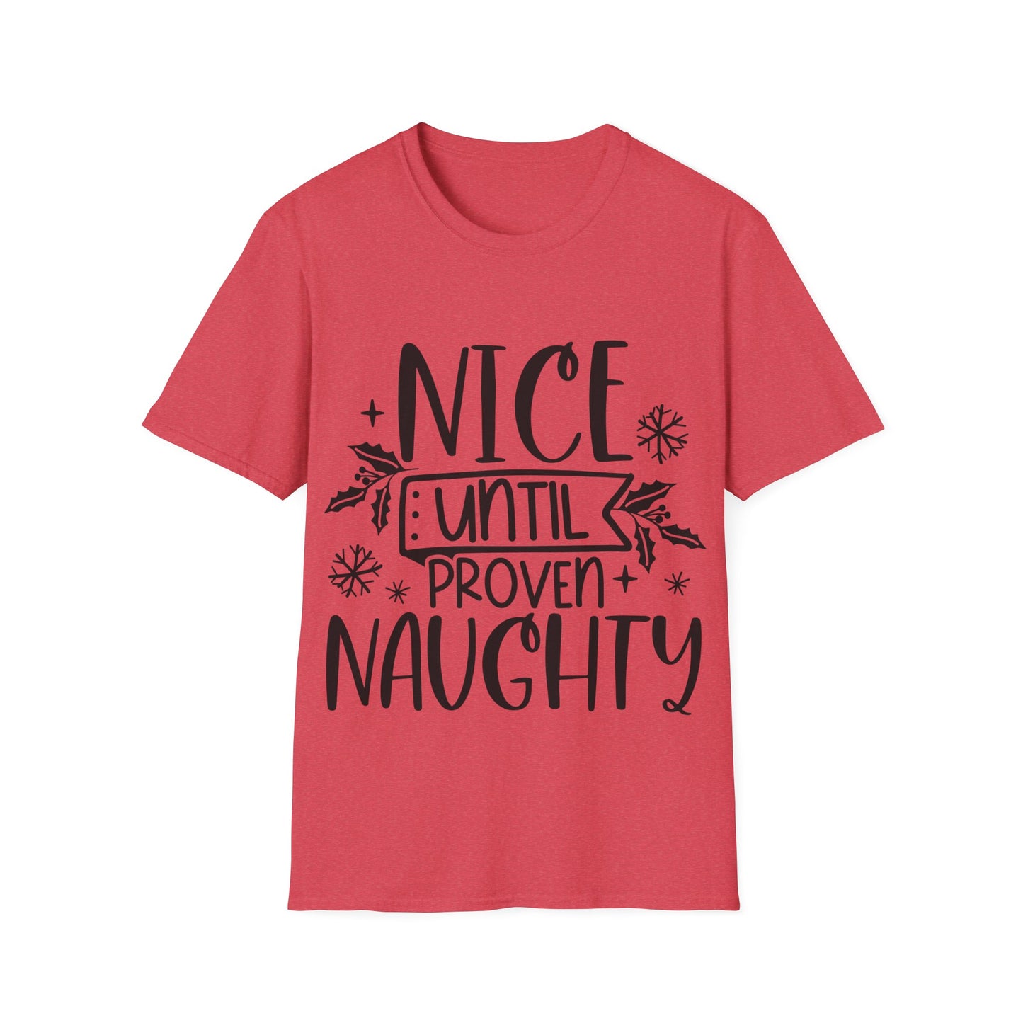 Nice & Naughty Unisex Softstyle T-Shirt