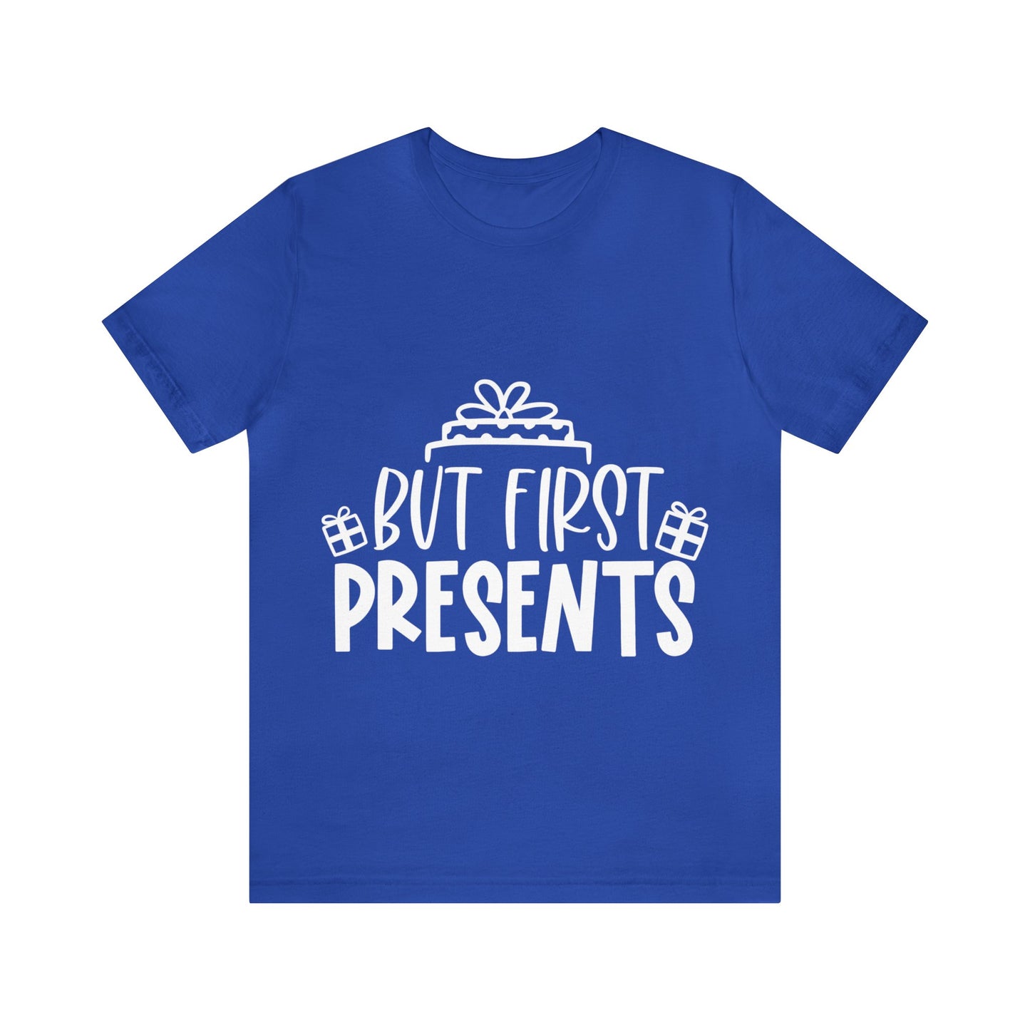 Presents First Unisex Jersey Short Sleeve Tee