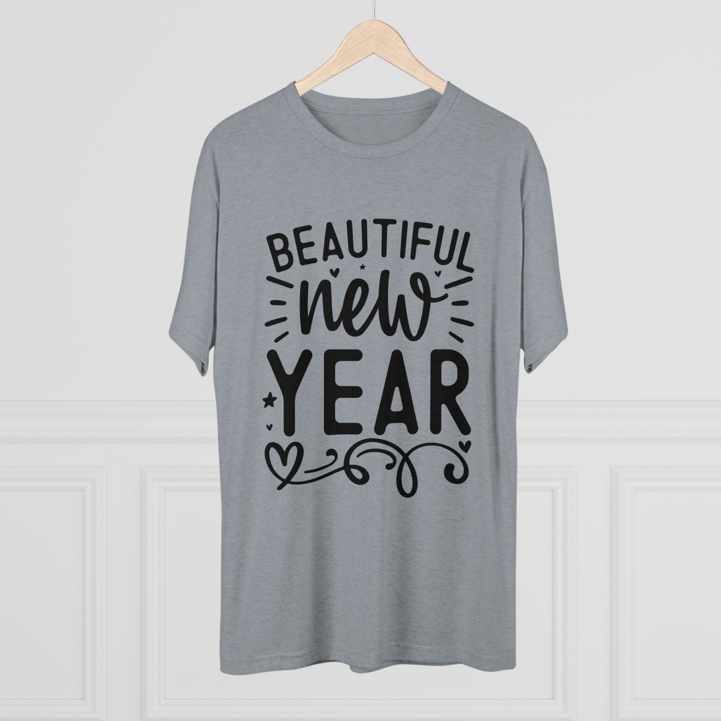 Beautiful New Year Unisex Tri-Blend Crew Tee