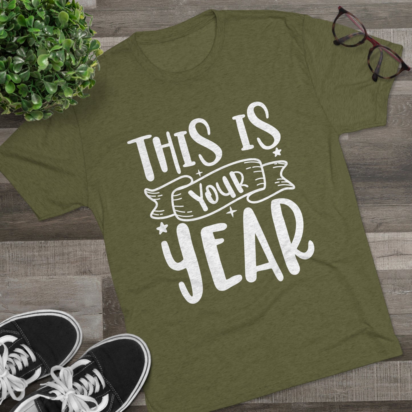 This is Your Year Unisex Tri-Blend Crew Tee