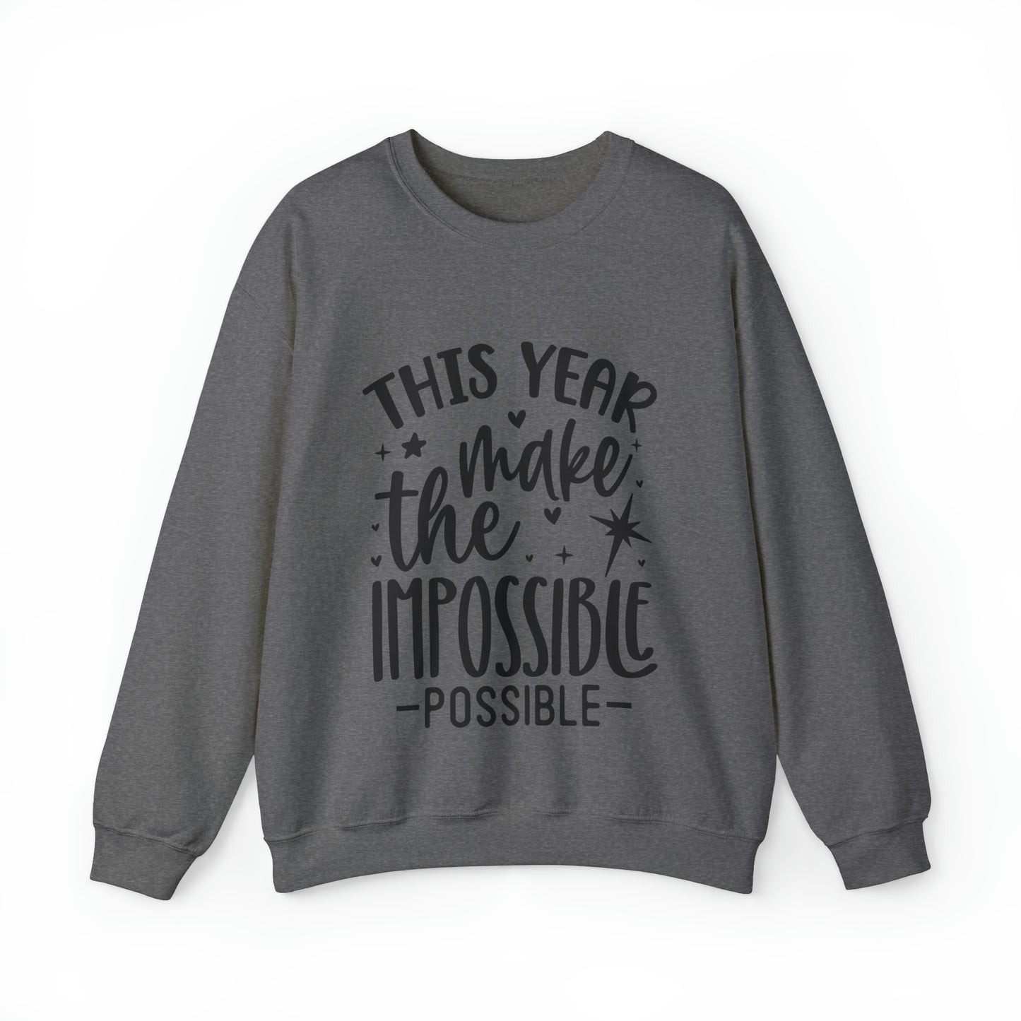 Impossible Possible Unisex Heavy Blend™ Crewneck Sweatshirt