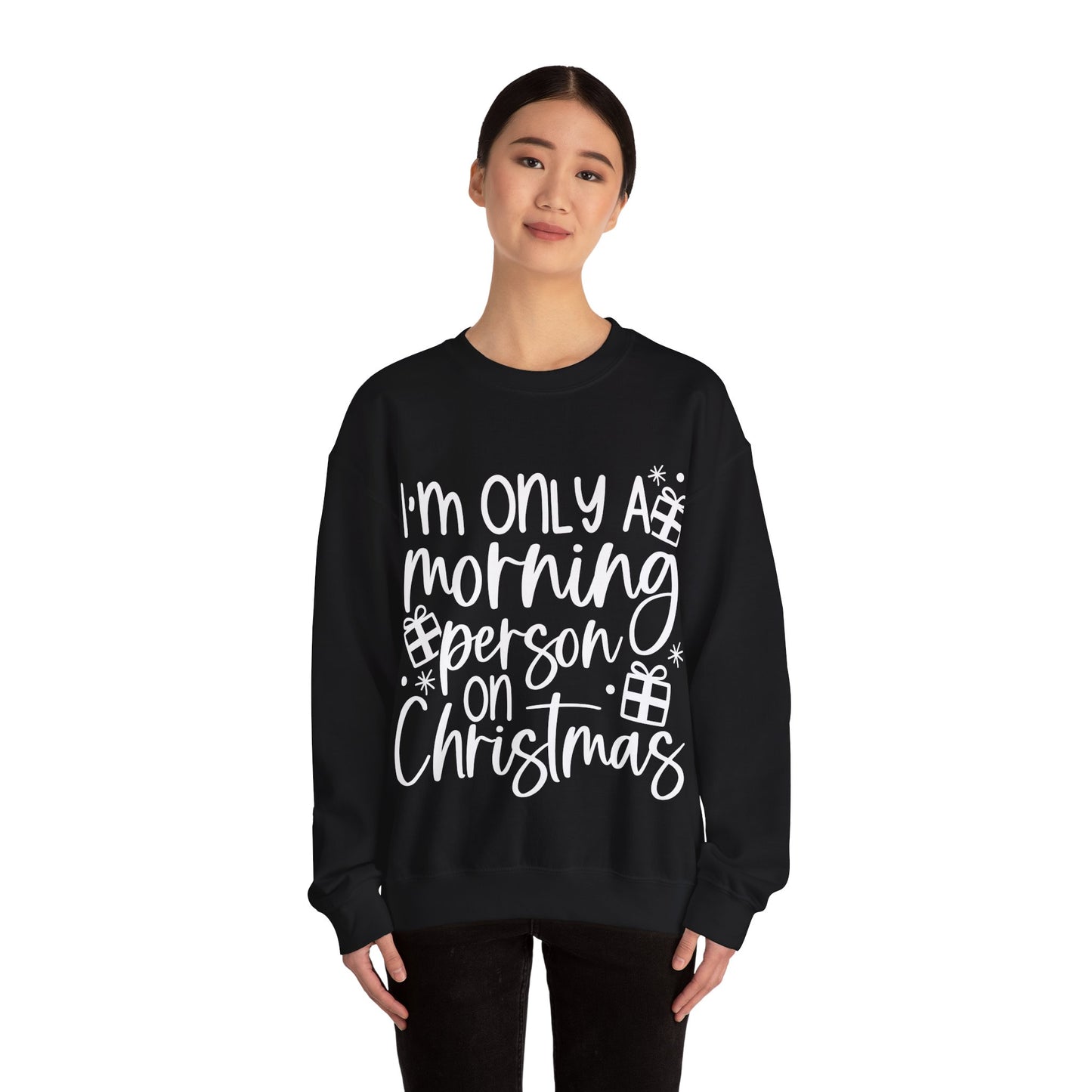 Morning Person Unisex Heavy Blend™ Crewneck Sweatshirt