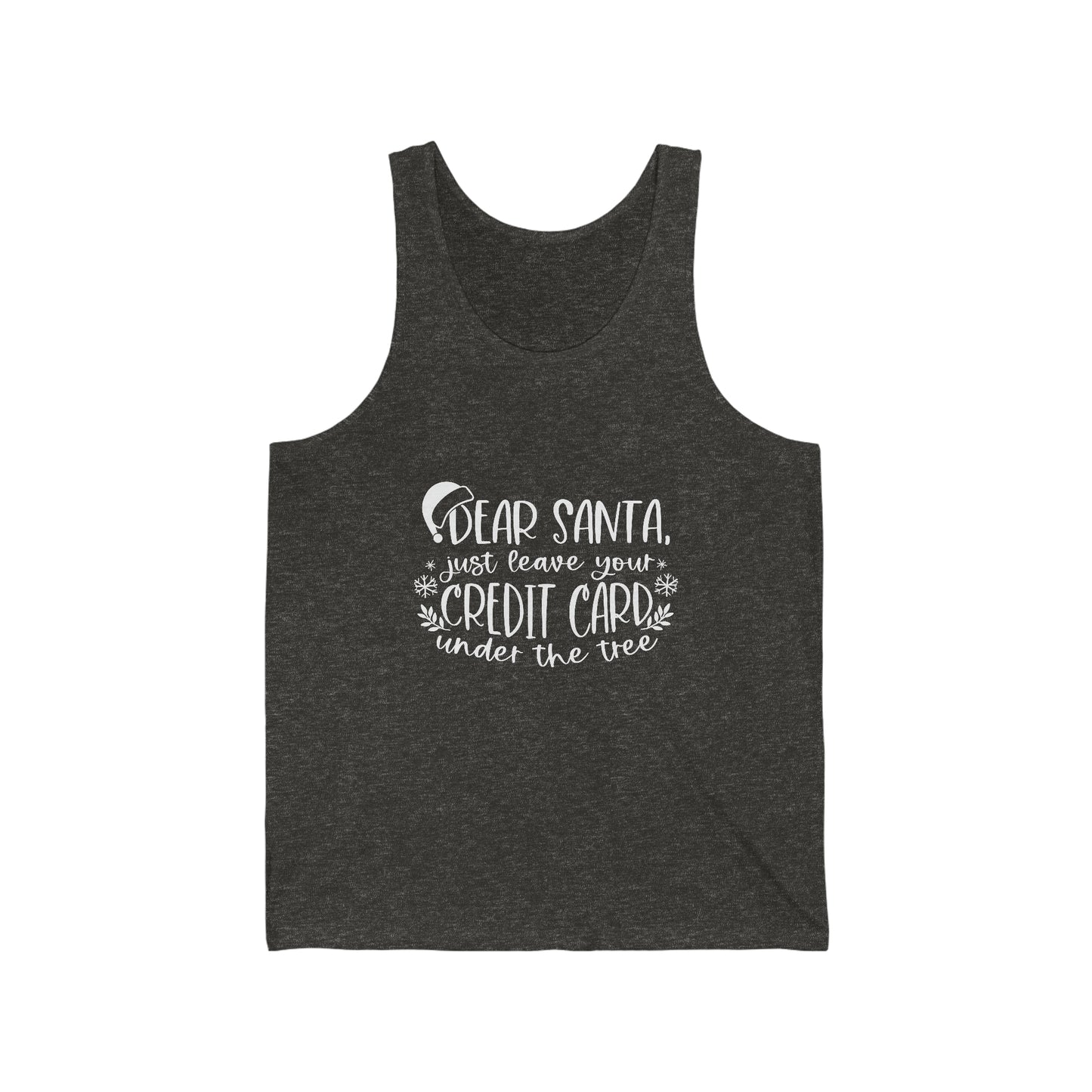 Leave your Credit Card Unisex Jersey Tank