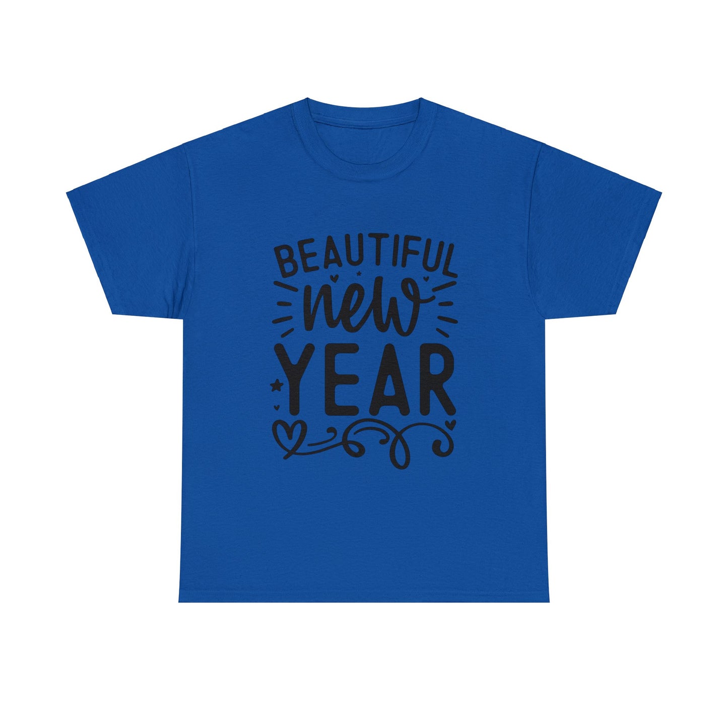 Beautiful New Year Unisex Heavy Cotton Tee