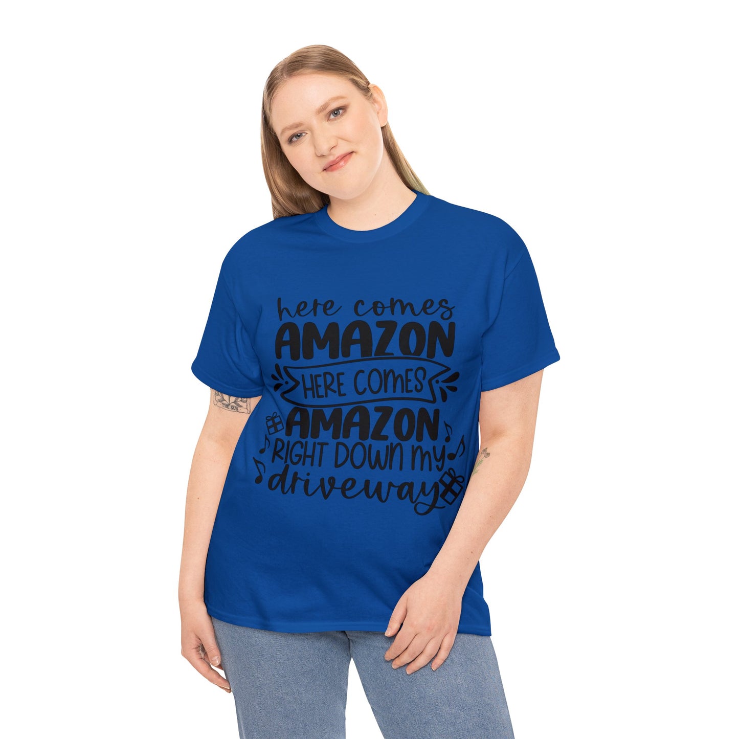 Amazon Driveway Unisex Heavy Cotton Tee