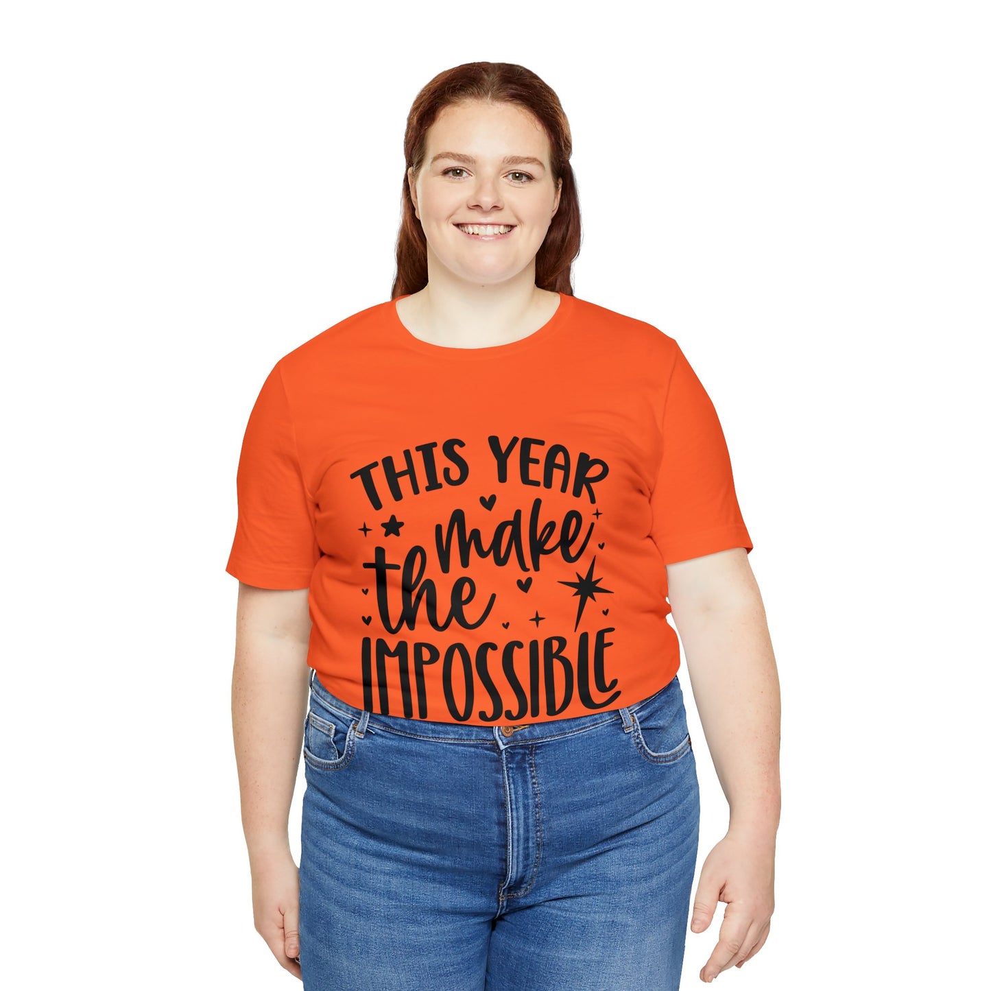 Impossible Possible Unisex Jersey Short Sleeve Tee