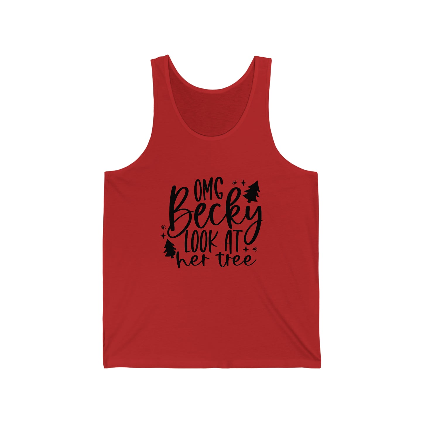 Becky Unisex Jersey Tank