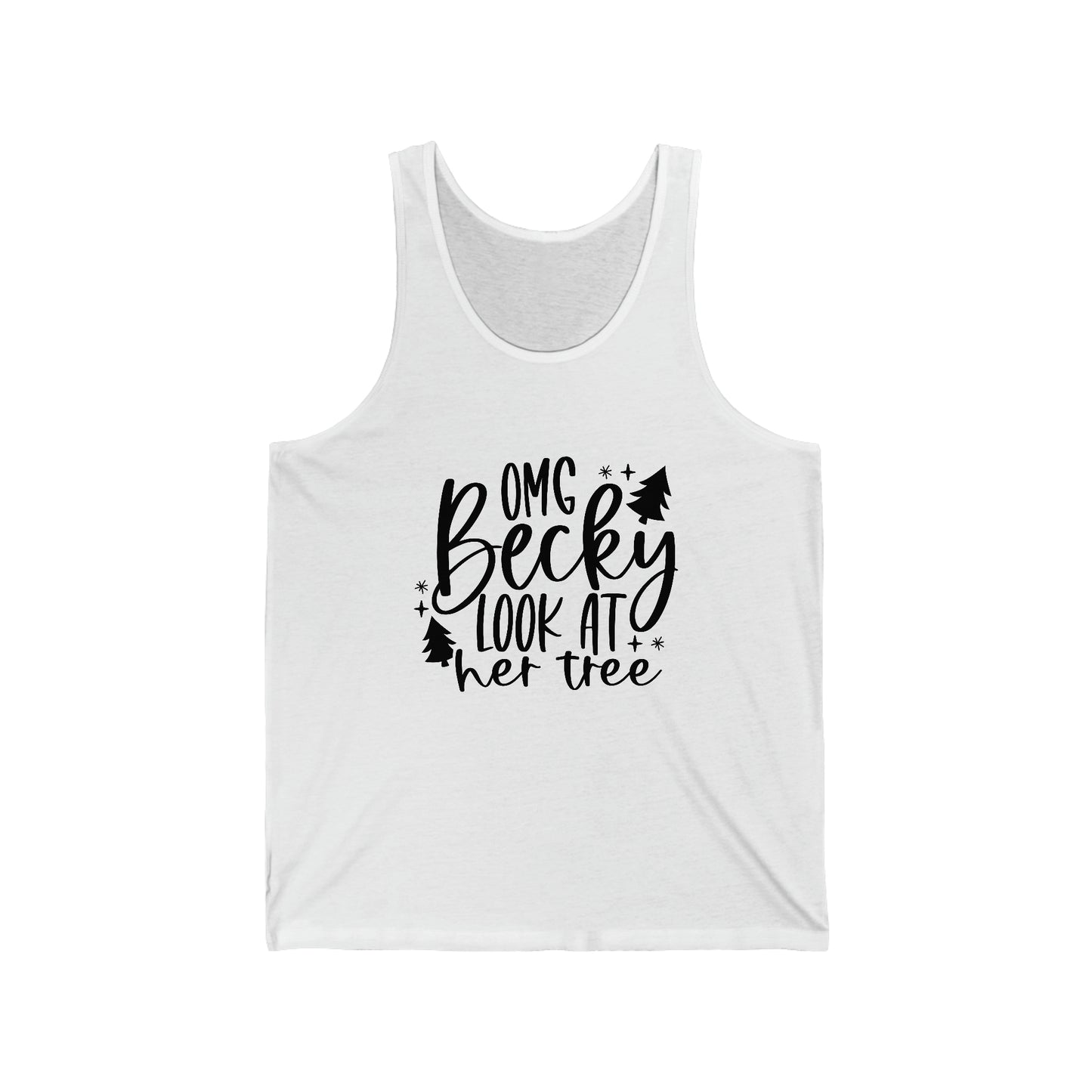 Becky Unisex Jersey Tank