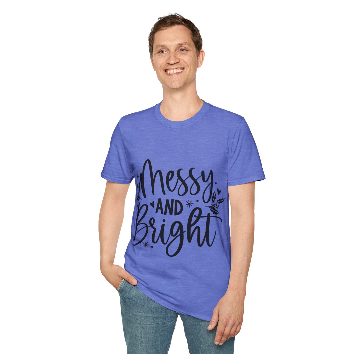 Messy & Bright Unisex Softstyle T-Shirt