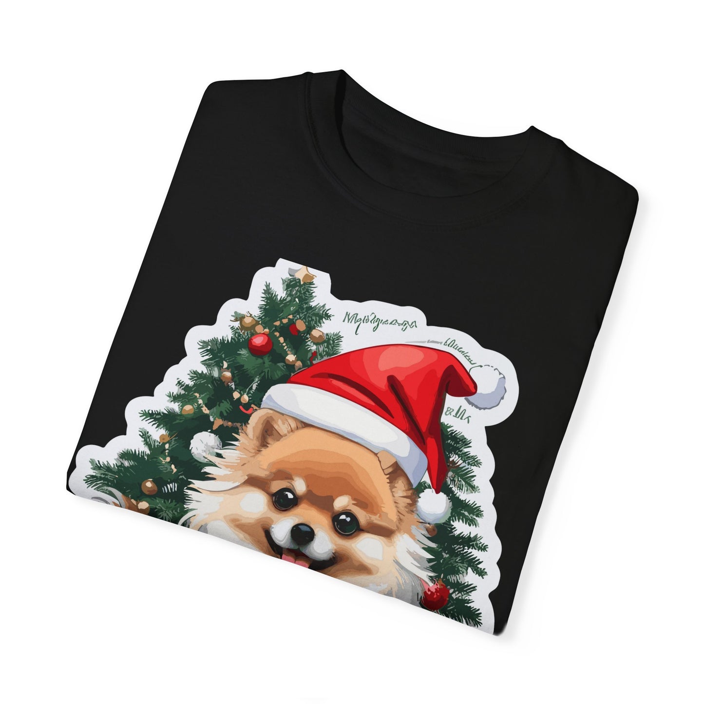 Christmas Pet Unisex Garment-Dyed T-shirt