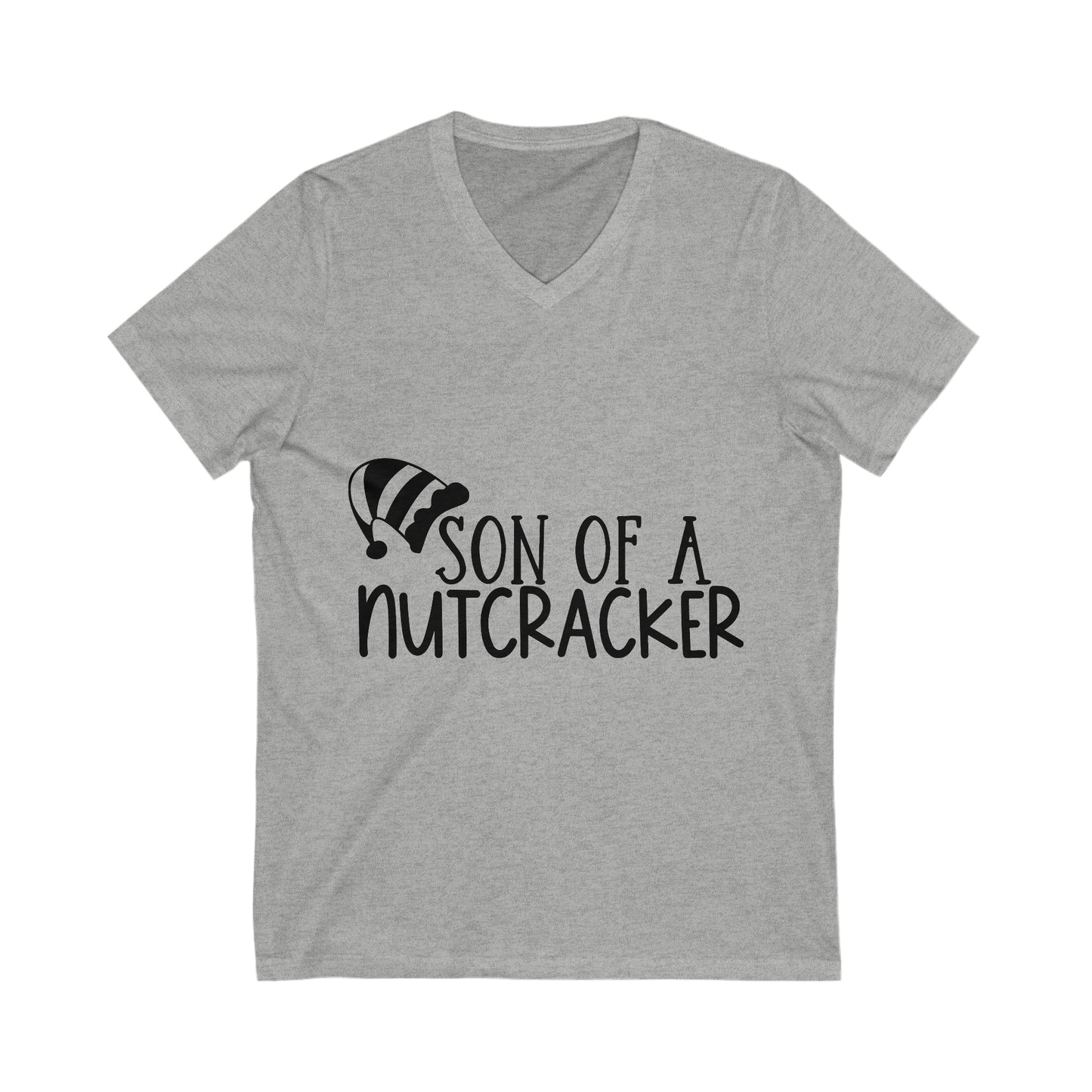 Son of a Nutcracker Unisex Jersey Short Sleeve V-Neck Tee