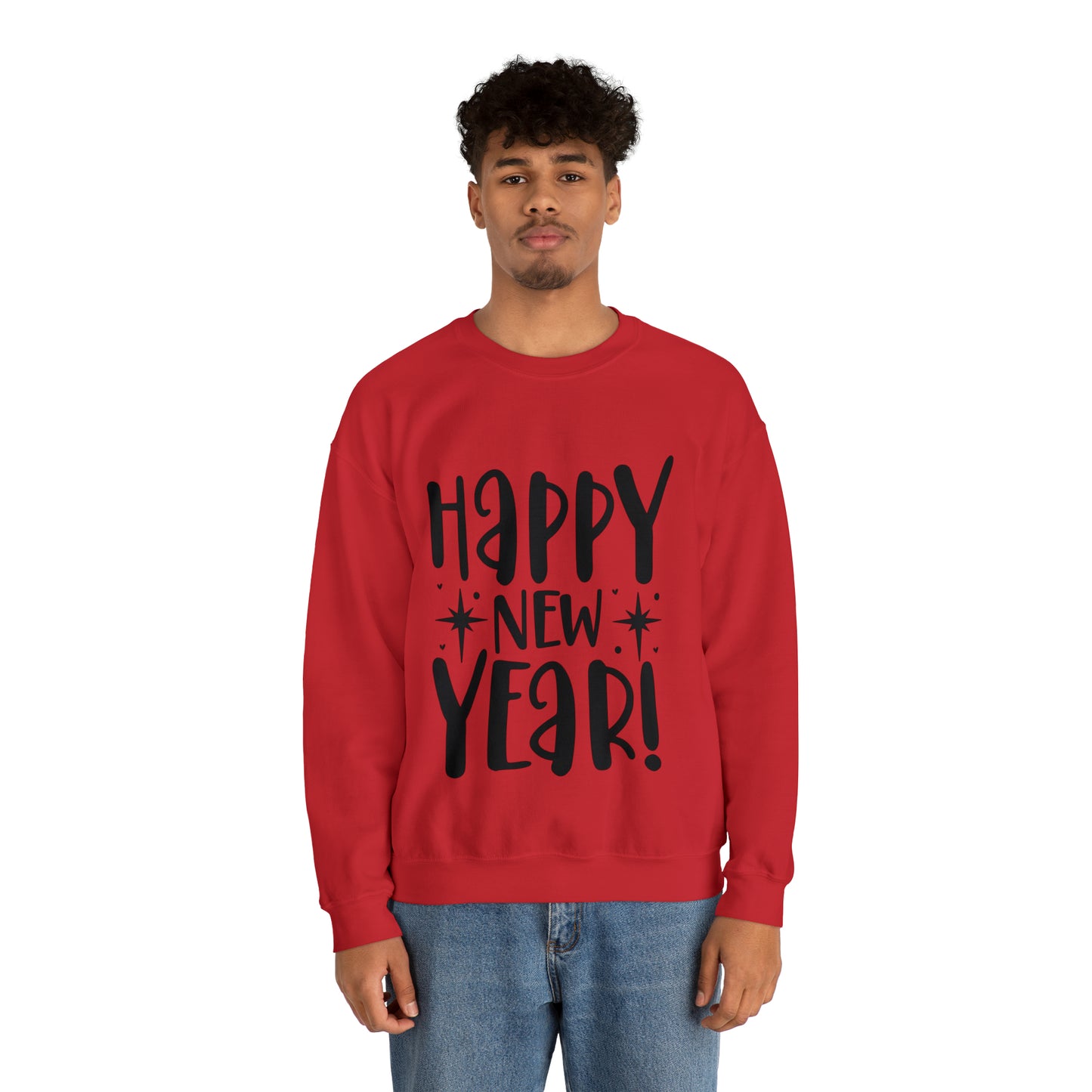 Happy New Year Unisex Heavy Blend™ Crewneck Sweatshirt