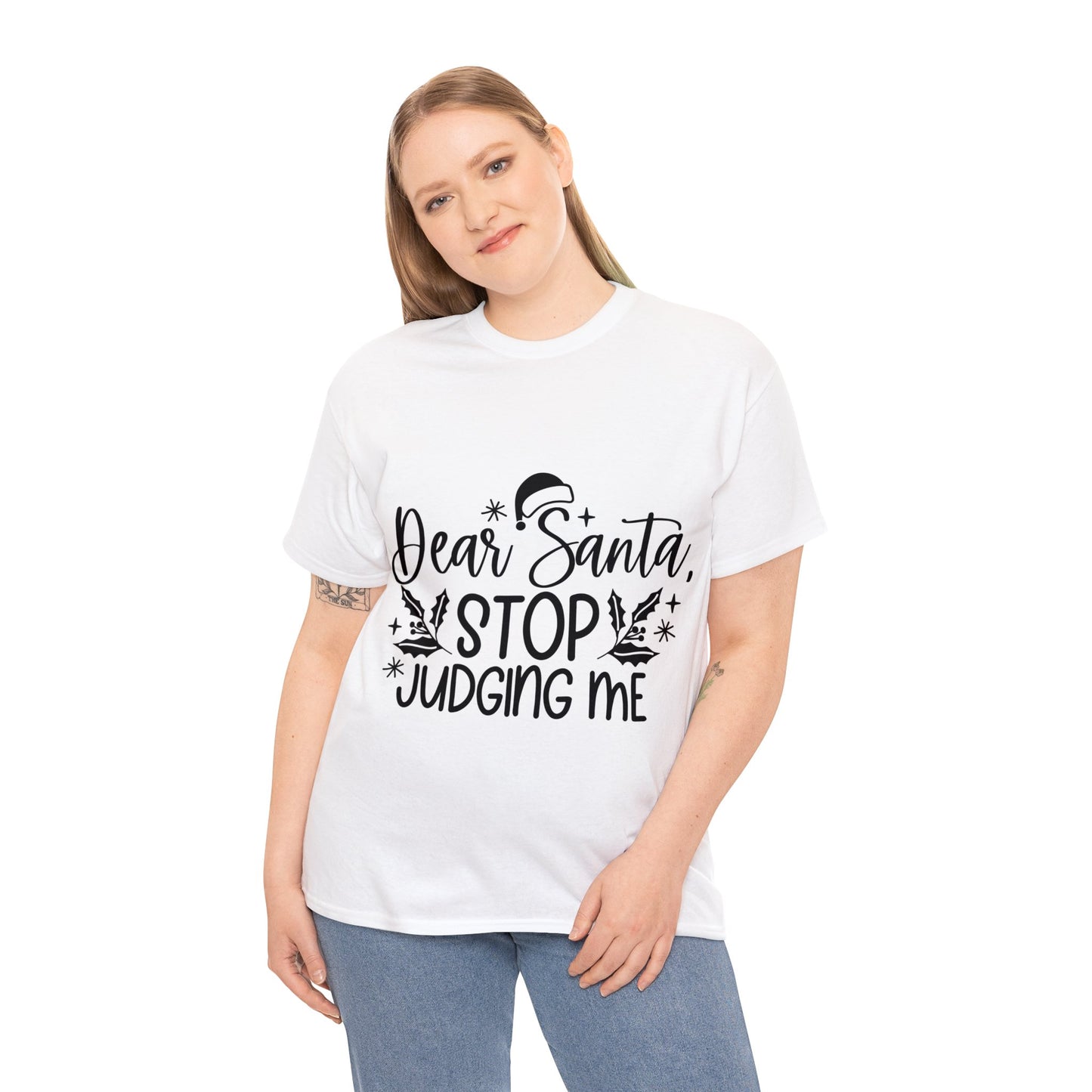 Stop Judging Unisex Heavy Cotton Tee