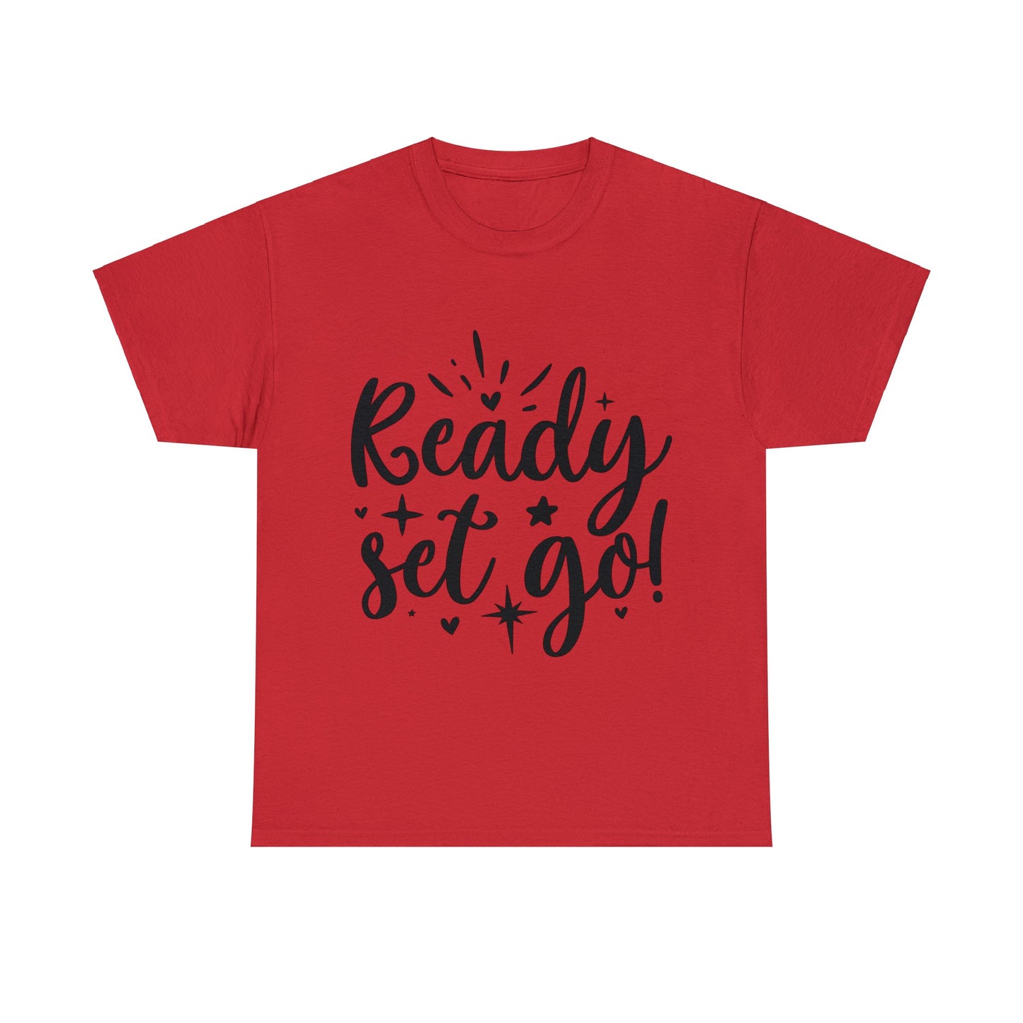 Ready Set Go Unisex Heavy Cotton Tee