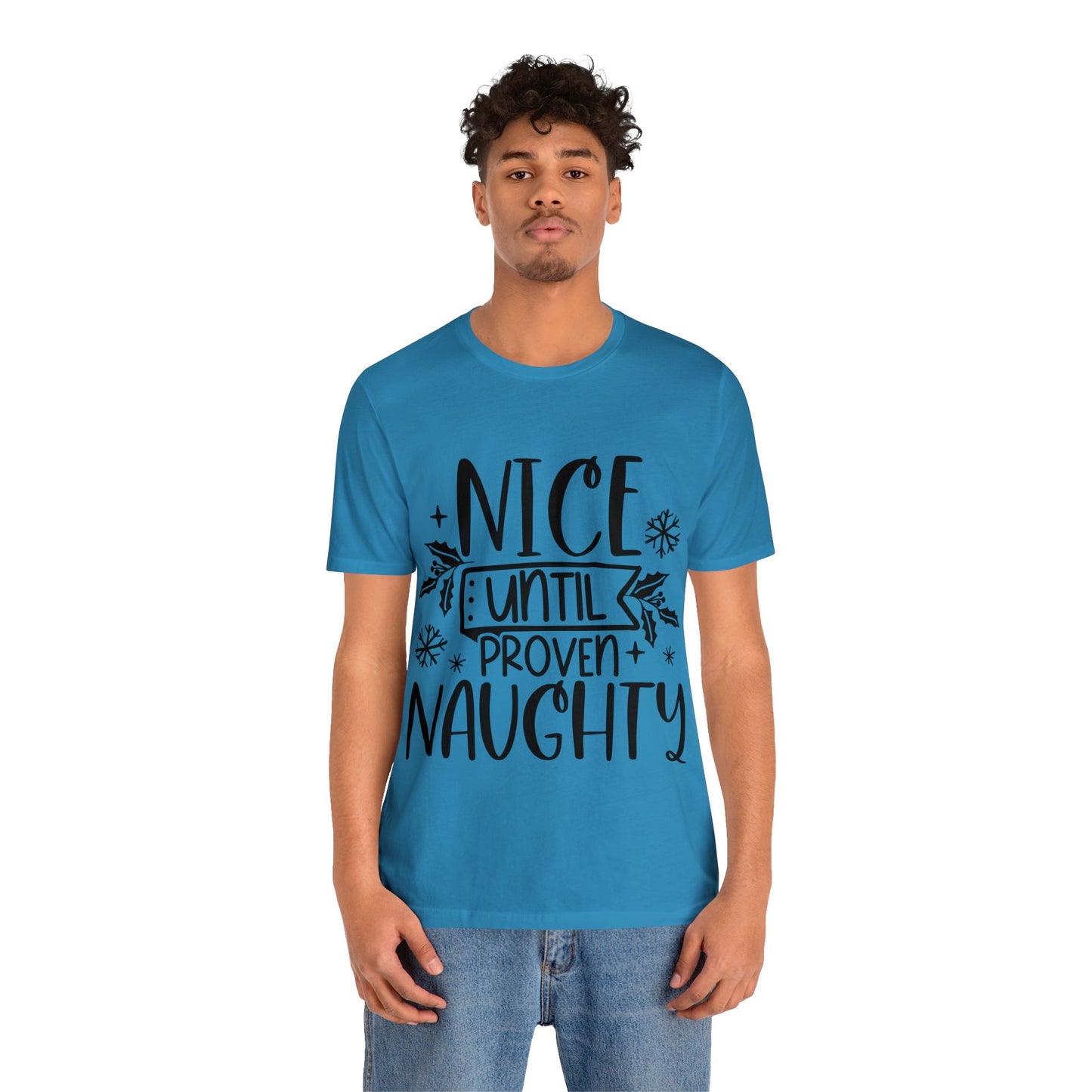 Nice & Naughty Unisex Jersey Short Sleeve Tee