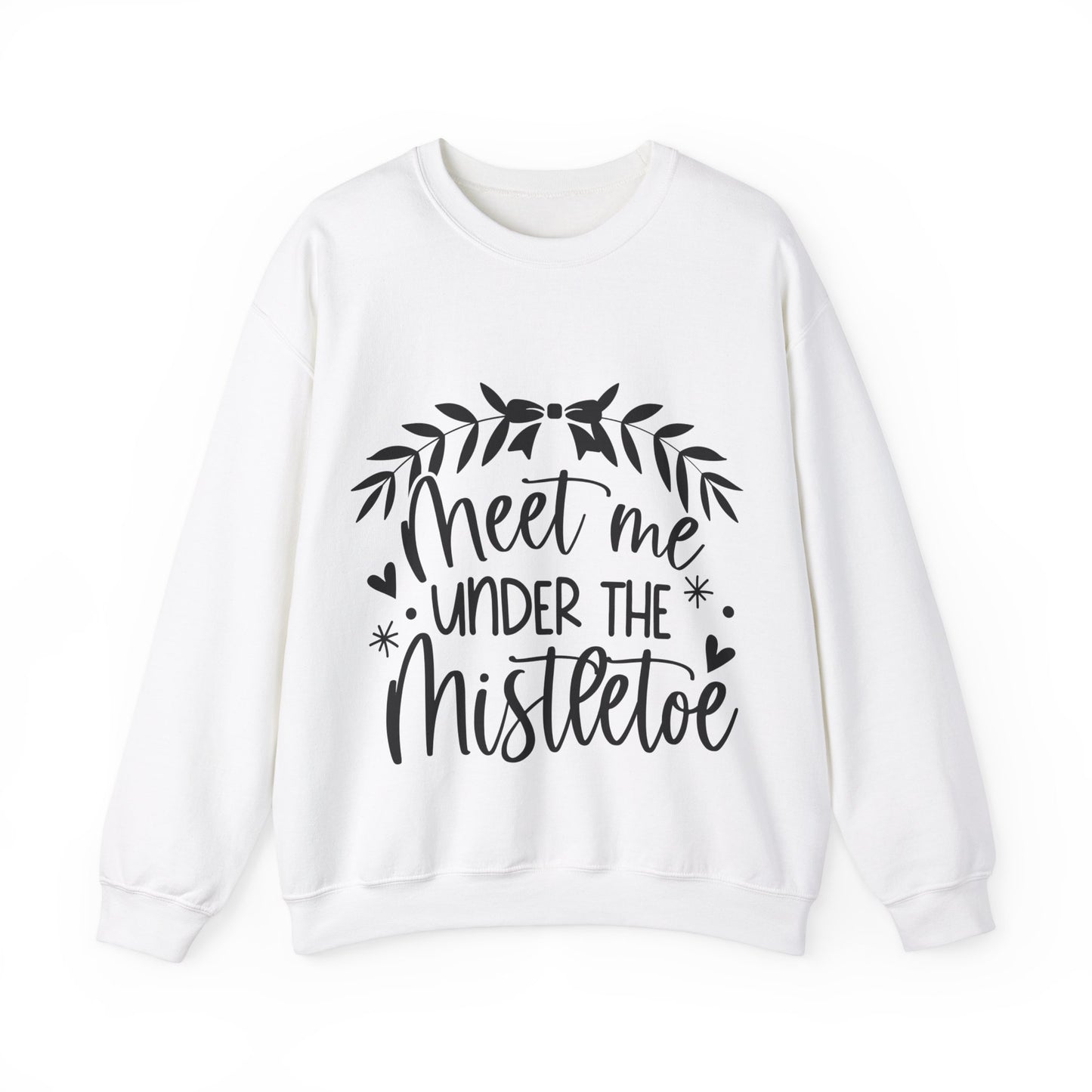 Meet me under Misteetoe Unisex Heavy Blend™ Crewneck Sweatshirt