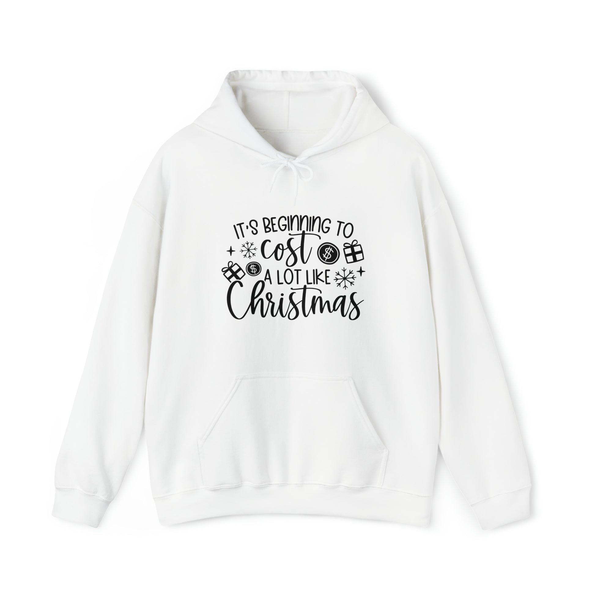 Beginning to Cost a Lot like Christmas Unisex Heavy Blend™ Hooded Sweatshirt image