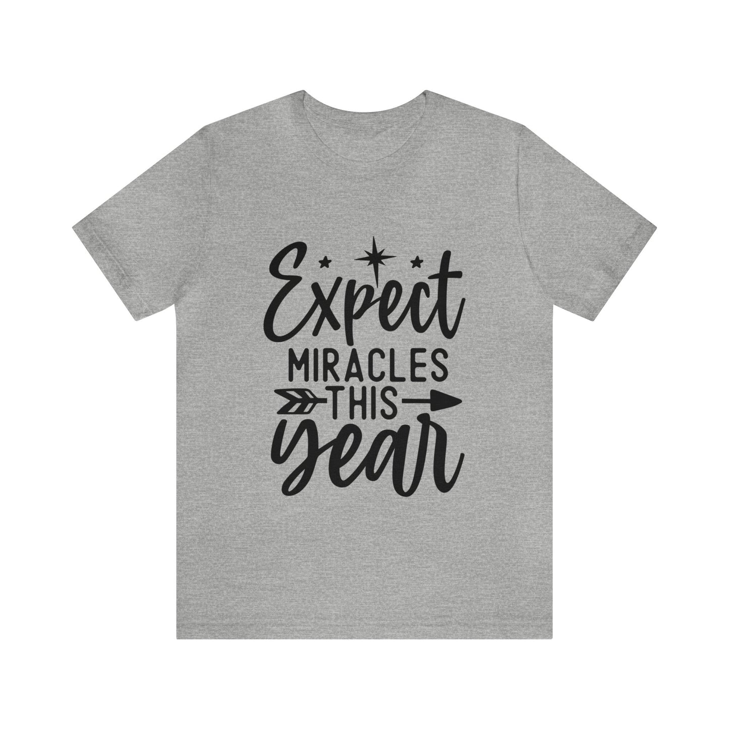 Expect Miracles Unisex Jersey Short Sleeve Tee