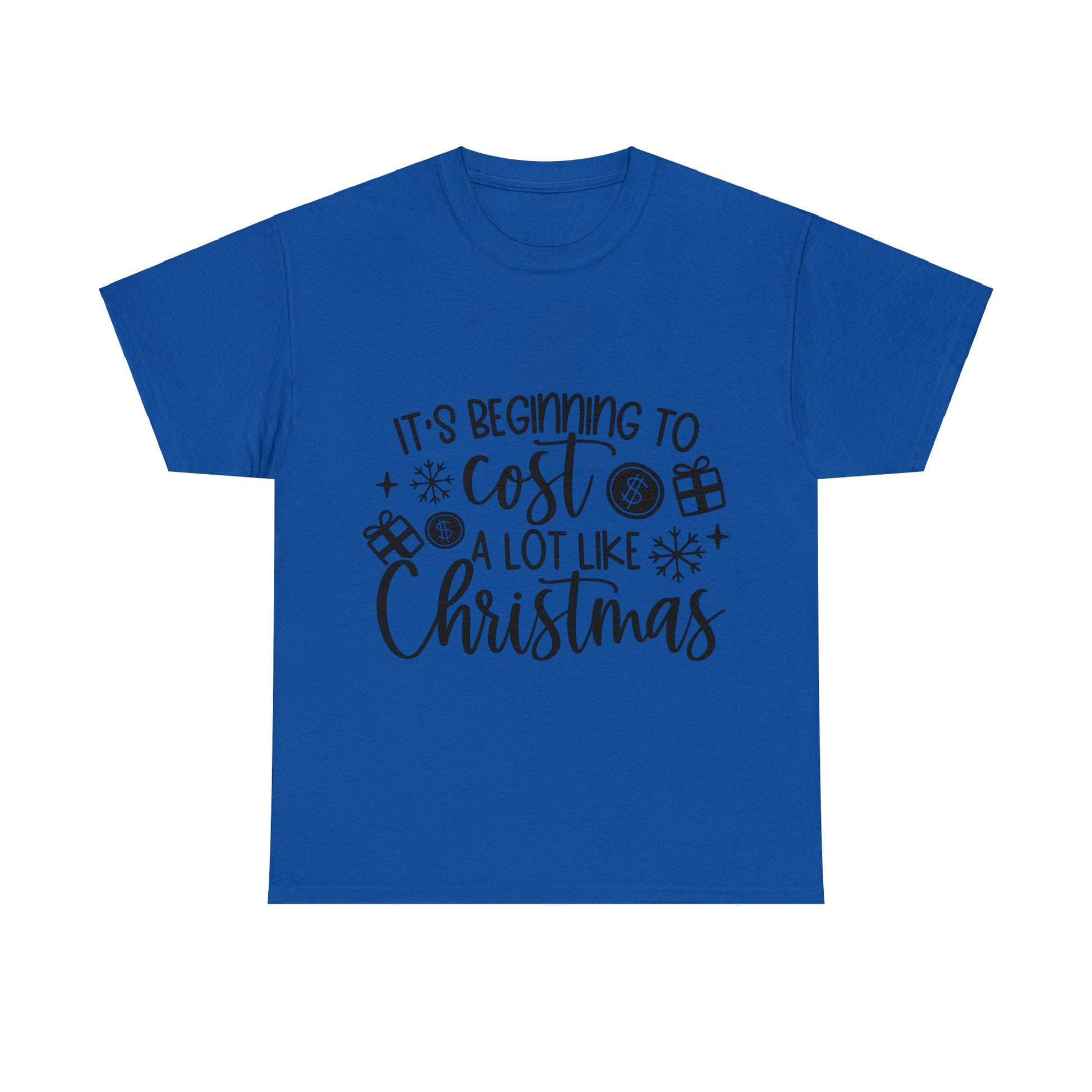 Beginning to Cost a Lot like Christmas Unisex Heavy Cotton Tee image