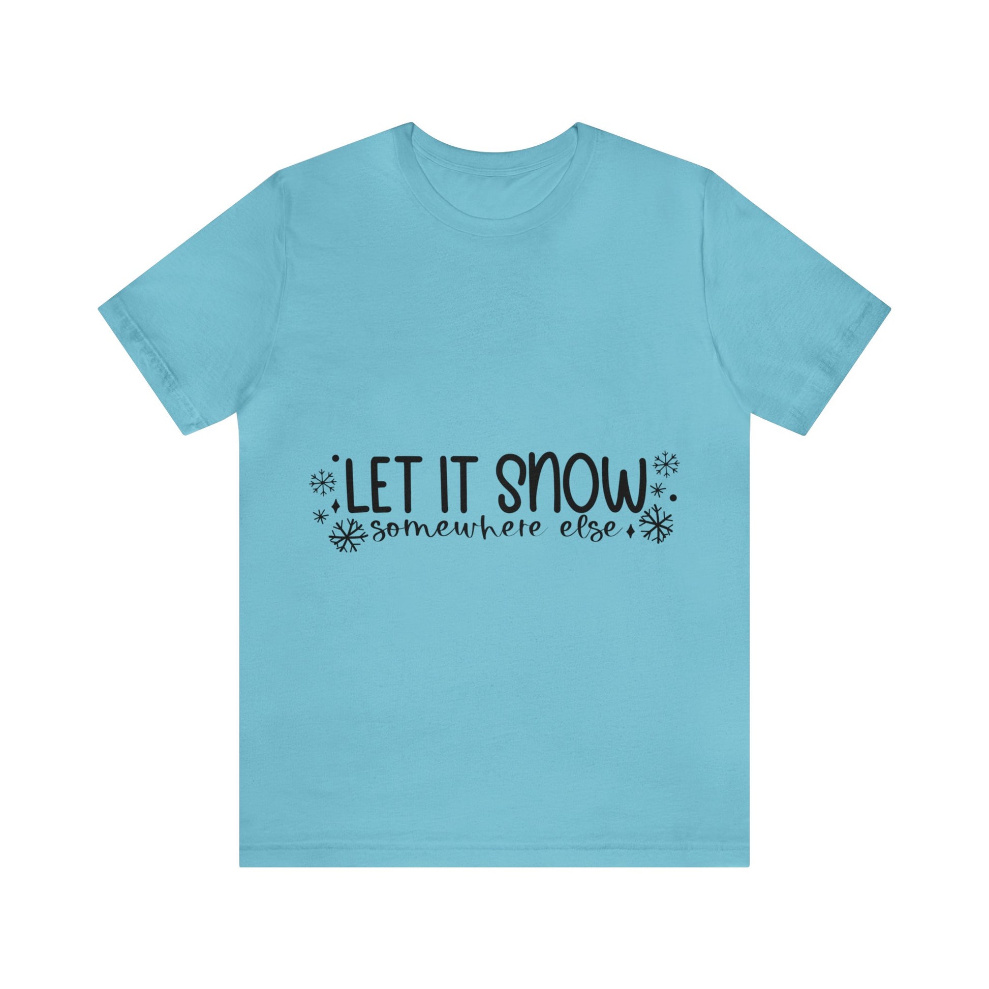 Let it Snow Unisex Jersey Short Sleeve Tee image