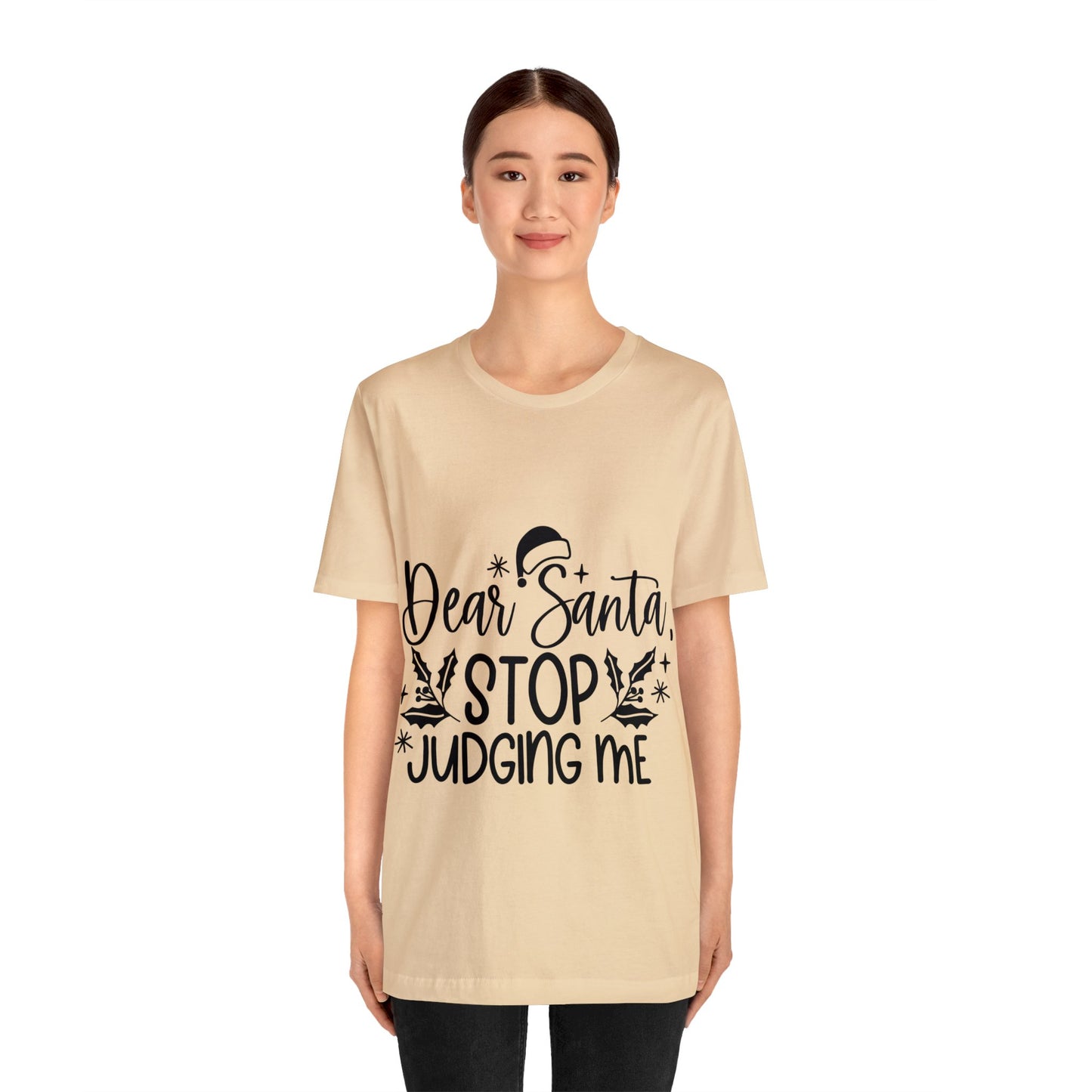 Stop Judging Unisex Jersey Short Sleeve Tee