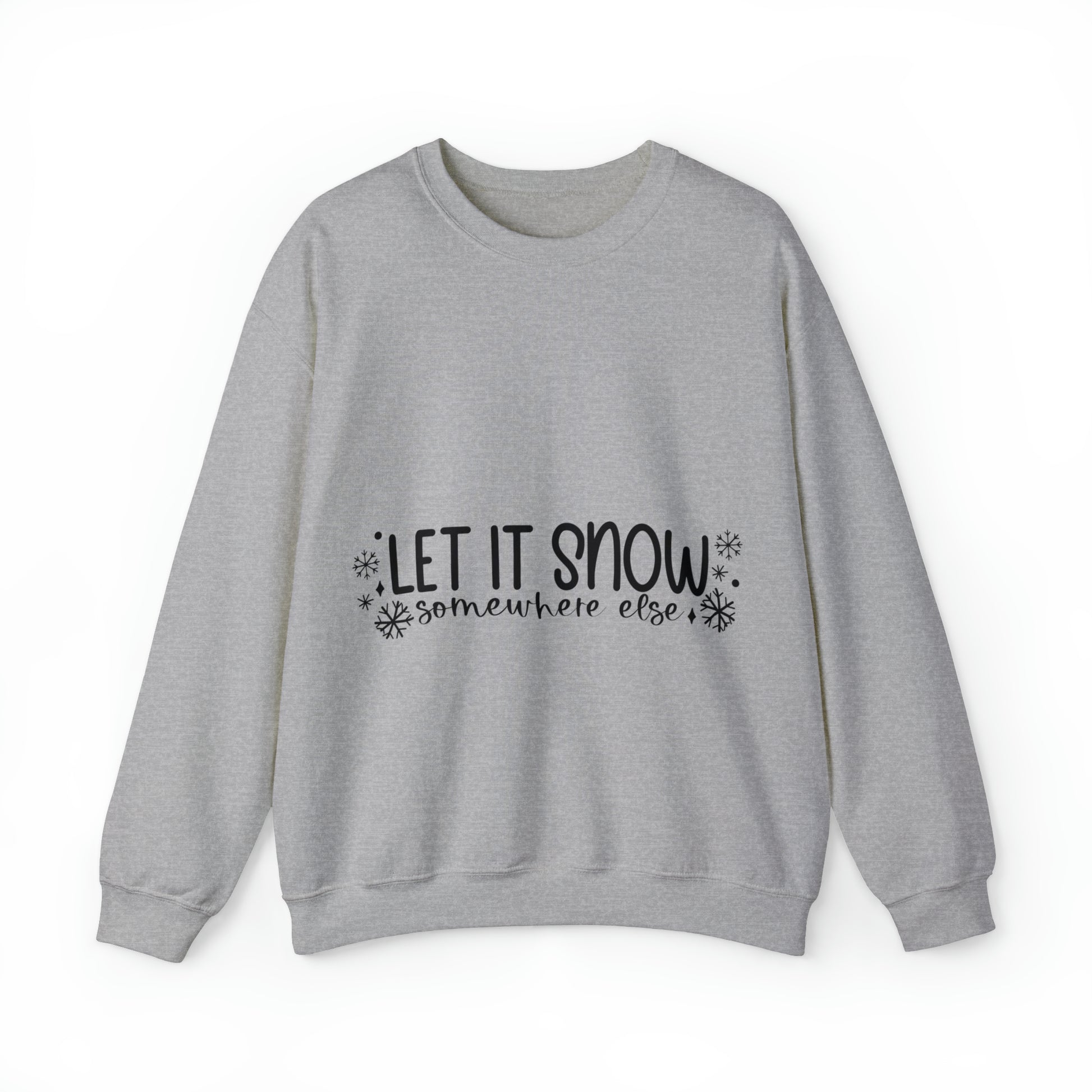 Let it Snow Unisex Heavy Blend™ Crewneck Sweatshirt image