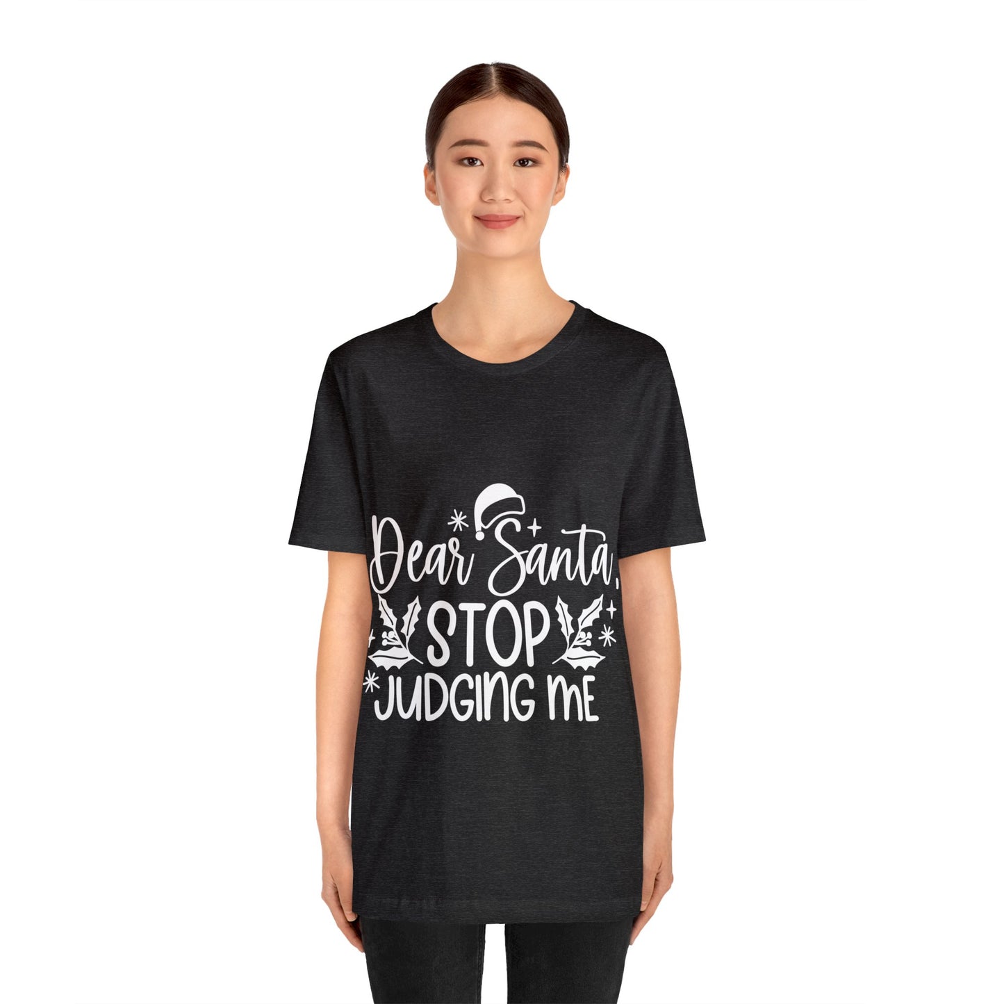 Stop Judging Unisex Jersey Short Sleeve Tee