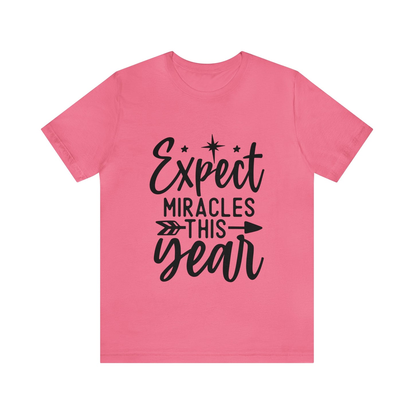 Expect Miracles Unisex Jersey Short Sleeve Tee