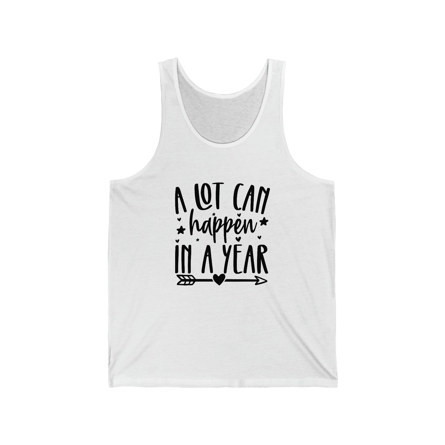 A Lot Can Happen Unisex Jersey Tank