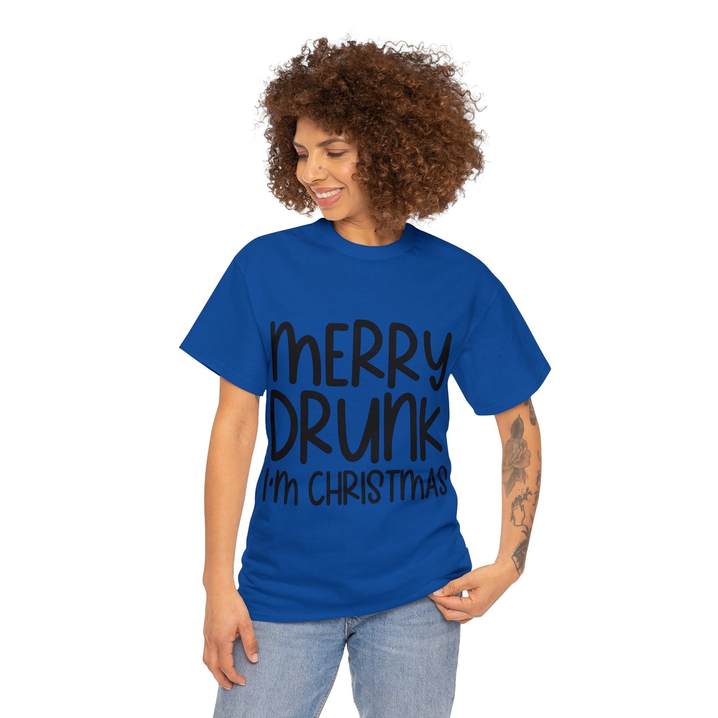 Merry Drunk Unisex Heavy Cotton Tee