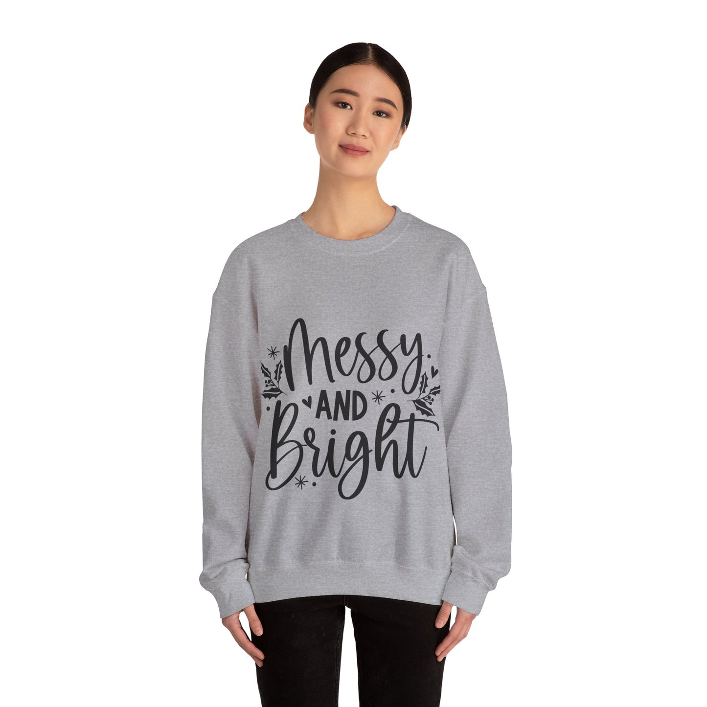 Messy & Bright Unisex Heavy Blend™ Crewneck Sweatshirt