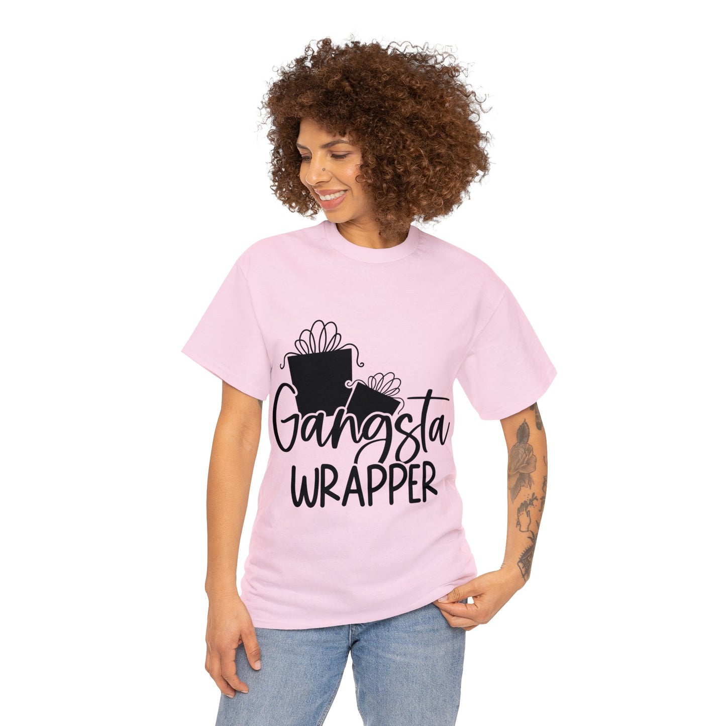 Gangsta Wrapper Unisex Heavy Cotton Tee