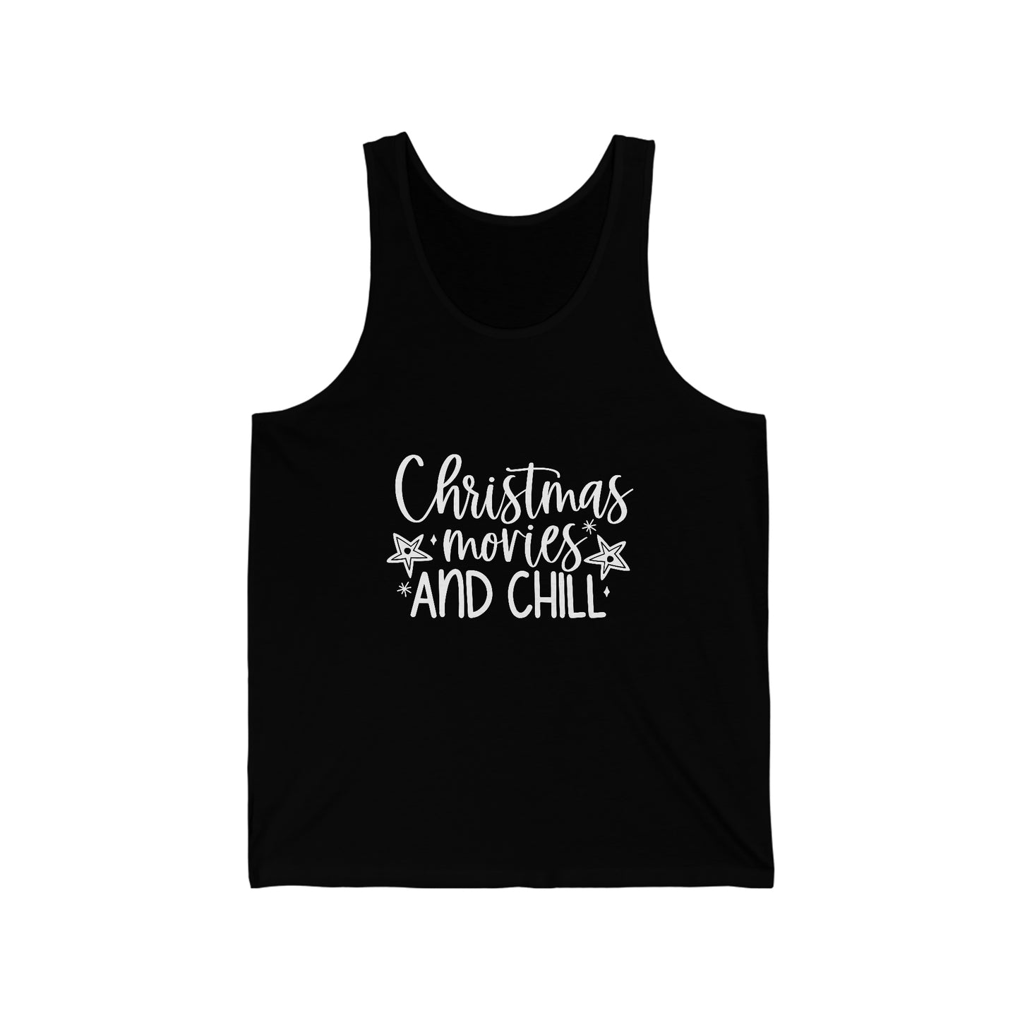 Movies and Chill Unisex Jersey Tank