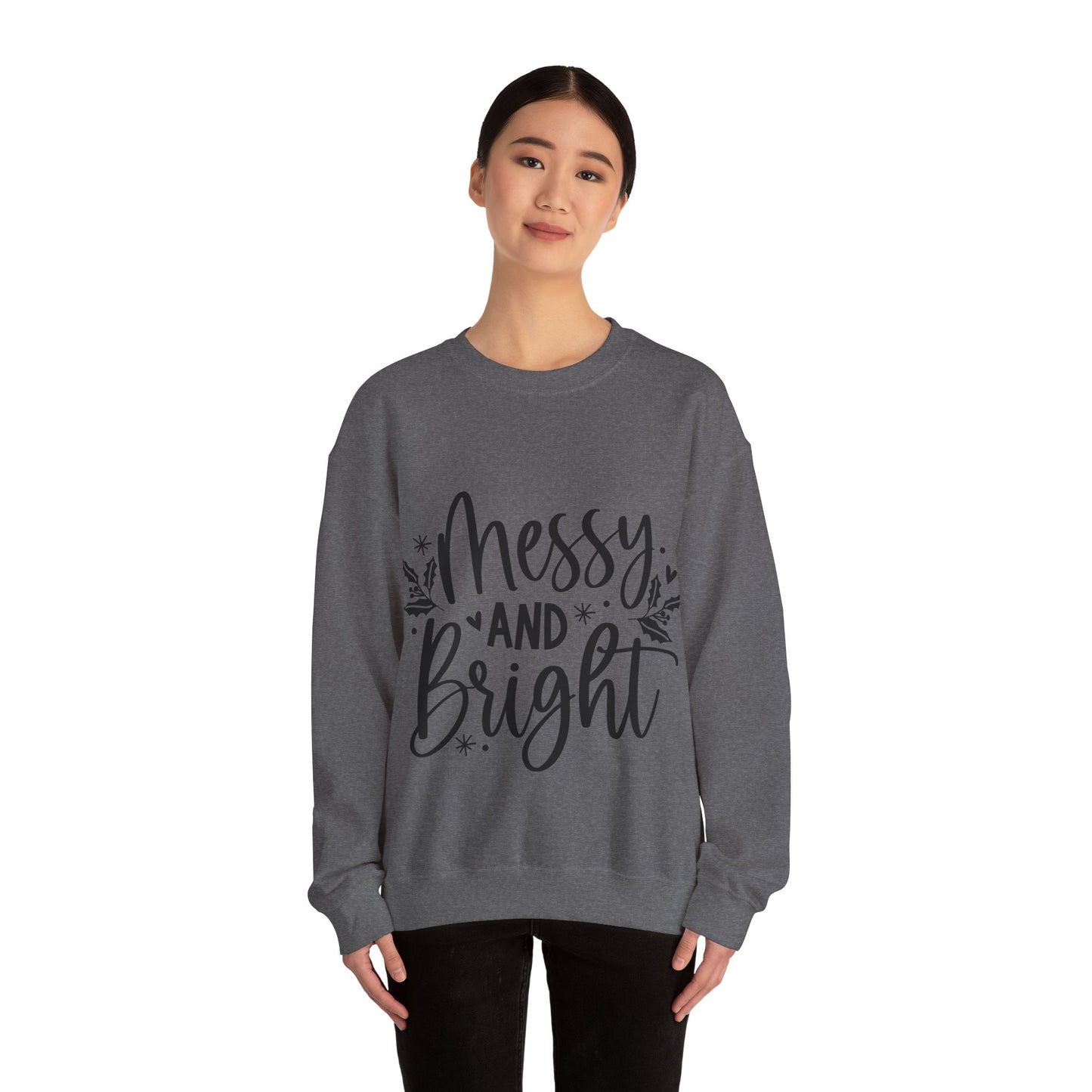 Messy & Bright Unisex Heavy Blend™ Crewneck Sweatshirt