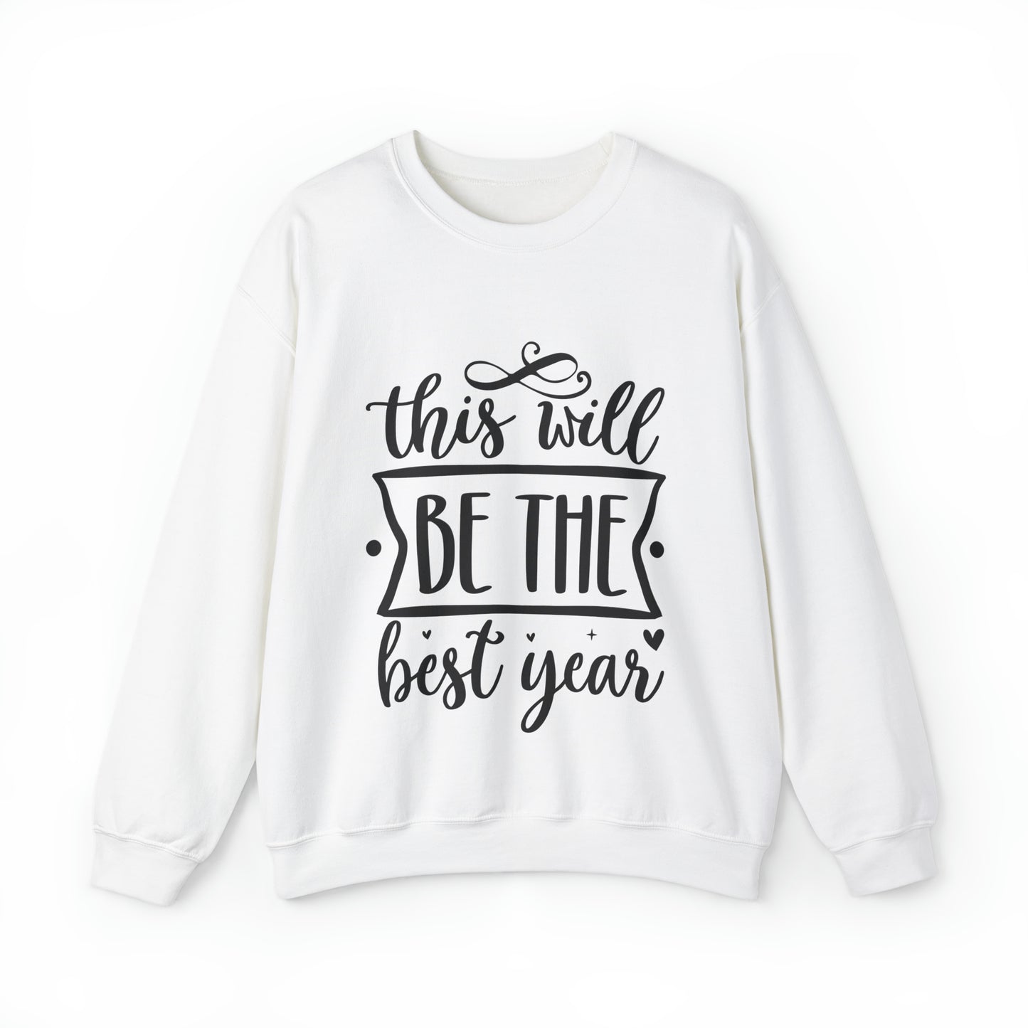 The Best Year Unisex Heavy Blend™ Crewneck Sweatshirt