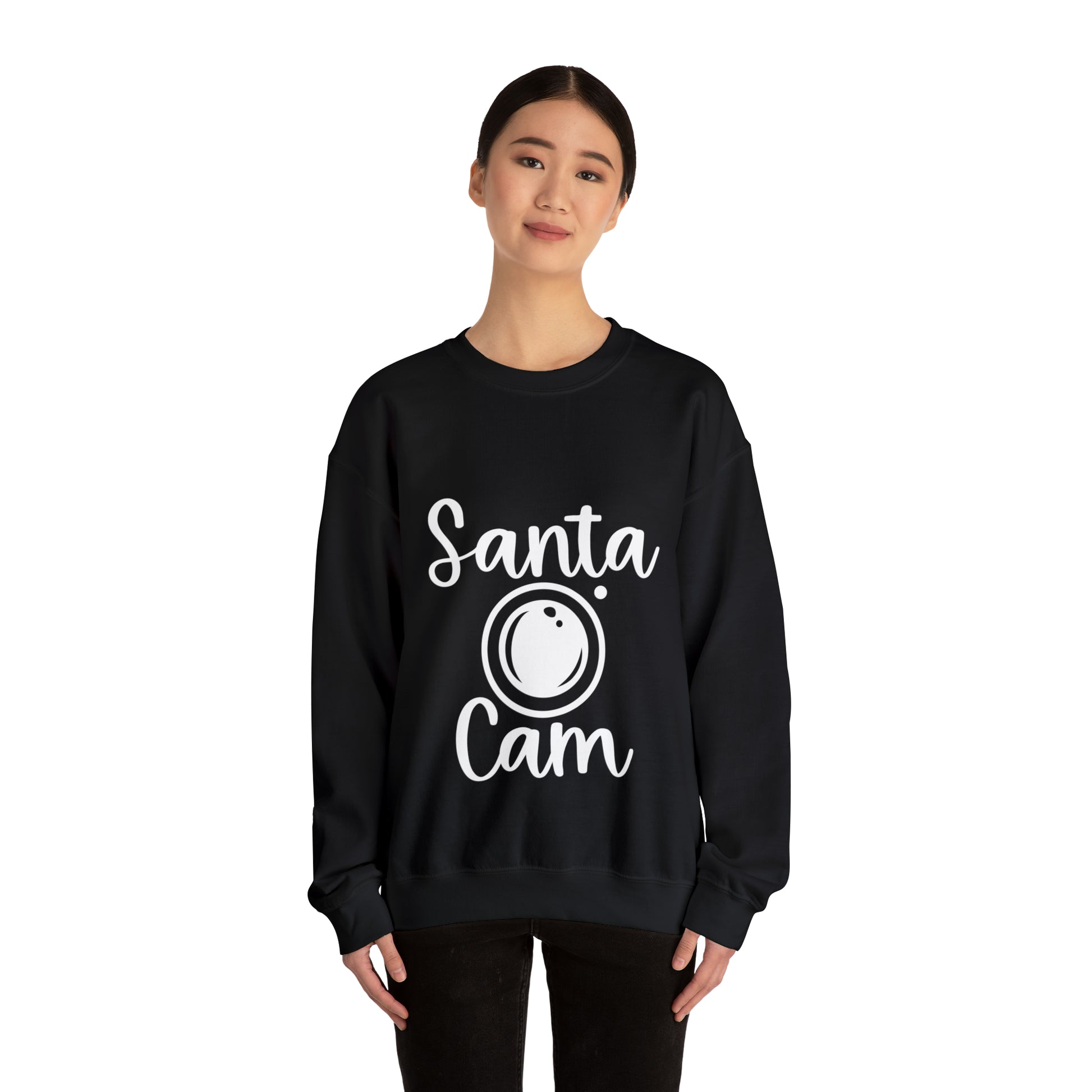 Santa Cam Unisex Heavy Blend™ Crewneck Sweatshirt image