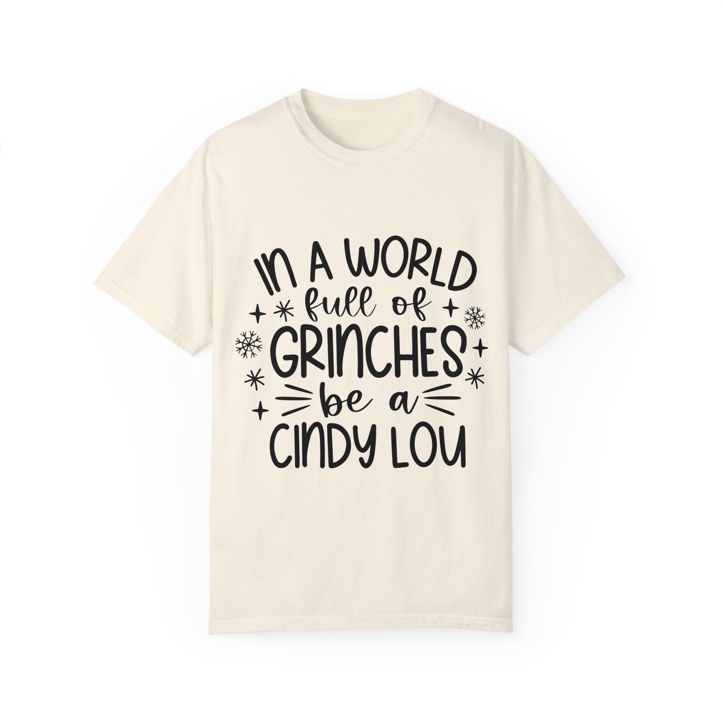 World of Grinches Unisex Garment-Dyed T-shirt