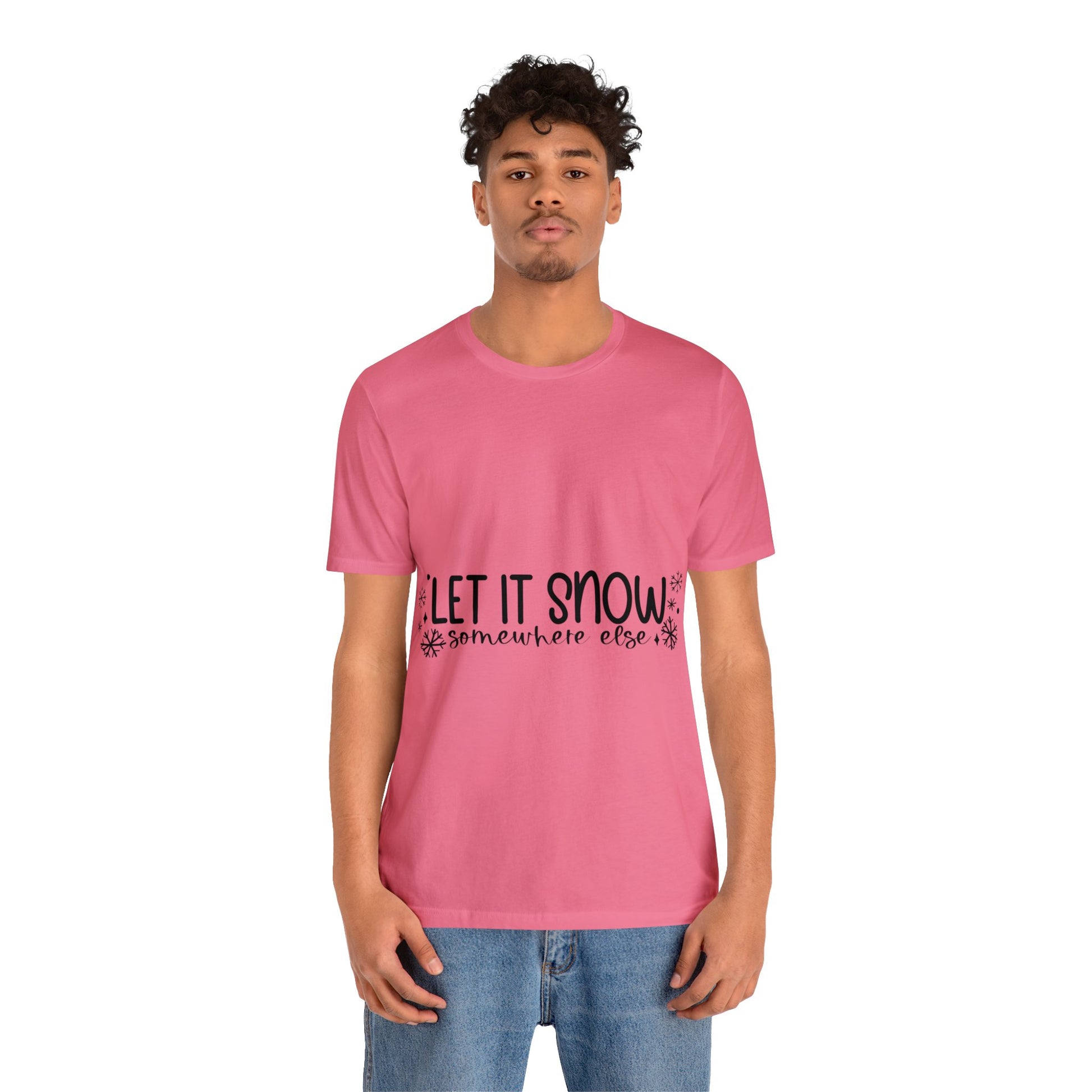 Let it Snow Unisex Jersey Short Sleeve Tee image