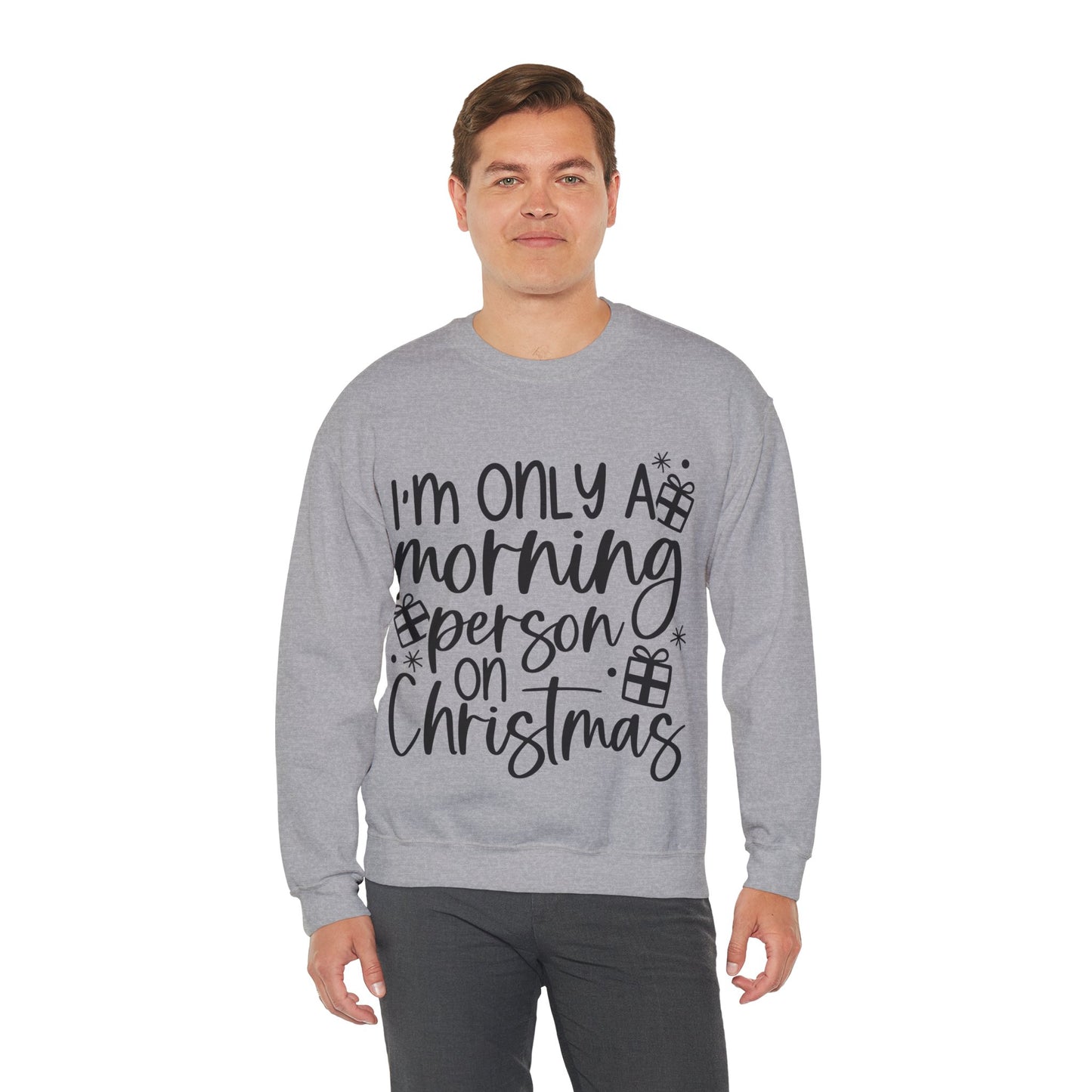 Morning Person Unisex Heavy Blend™ Crewneck Sweatshirt