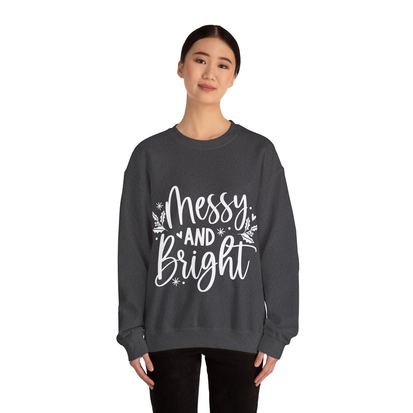 Messy & Bright Unisex Heavy Blend™ Crewneck Sweatshirt