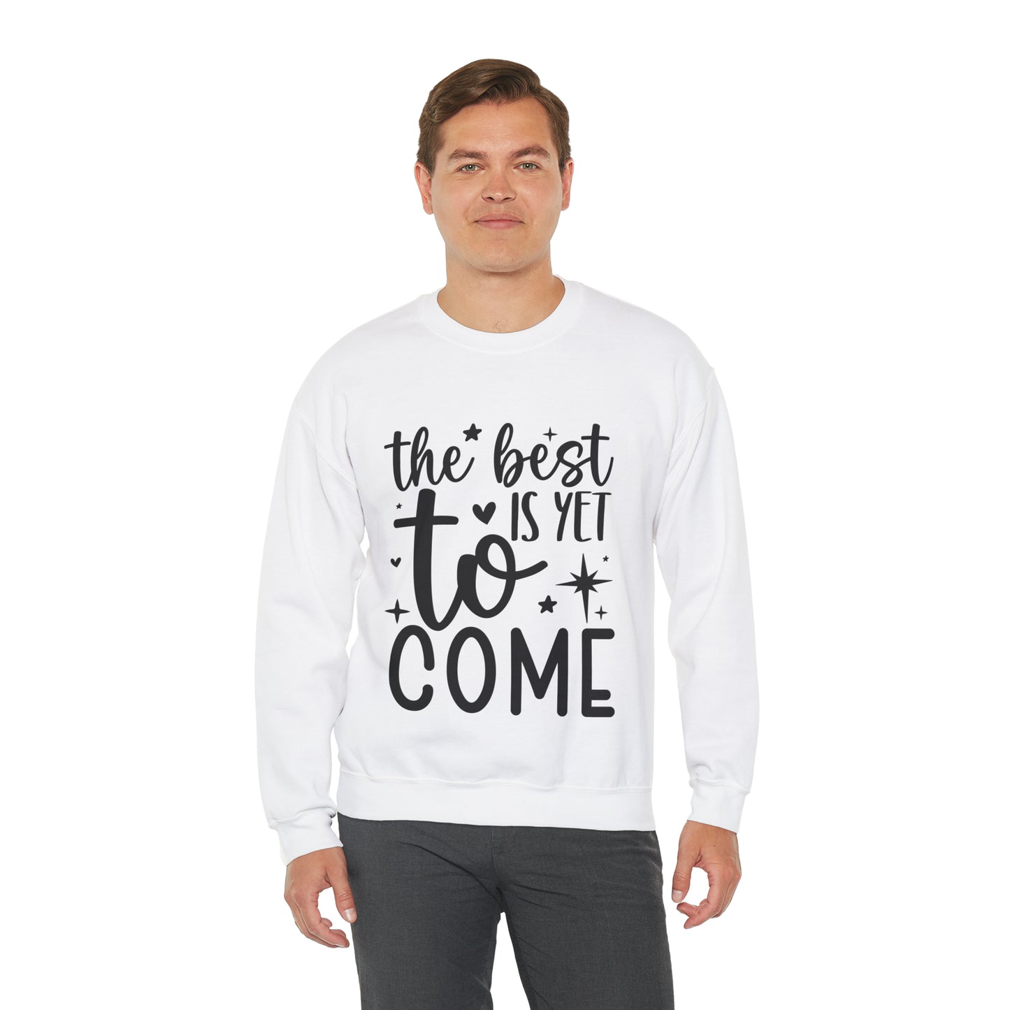 Best Yet to Come Unisex Heavy Blend™ Crewneck Sweatshirt