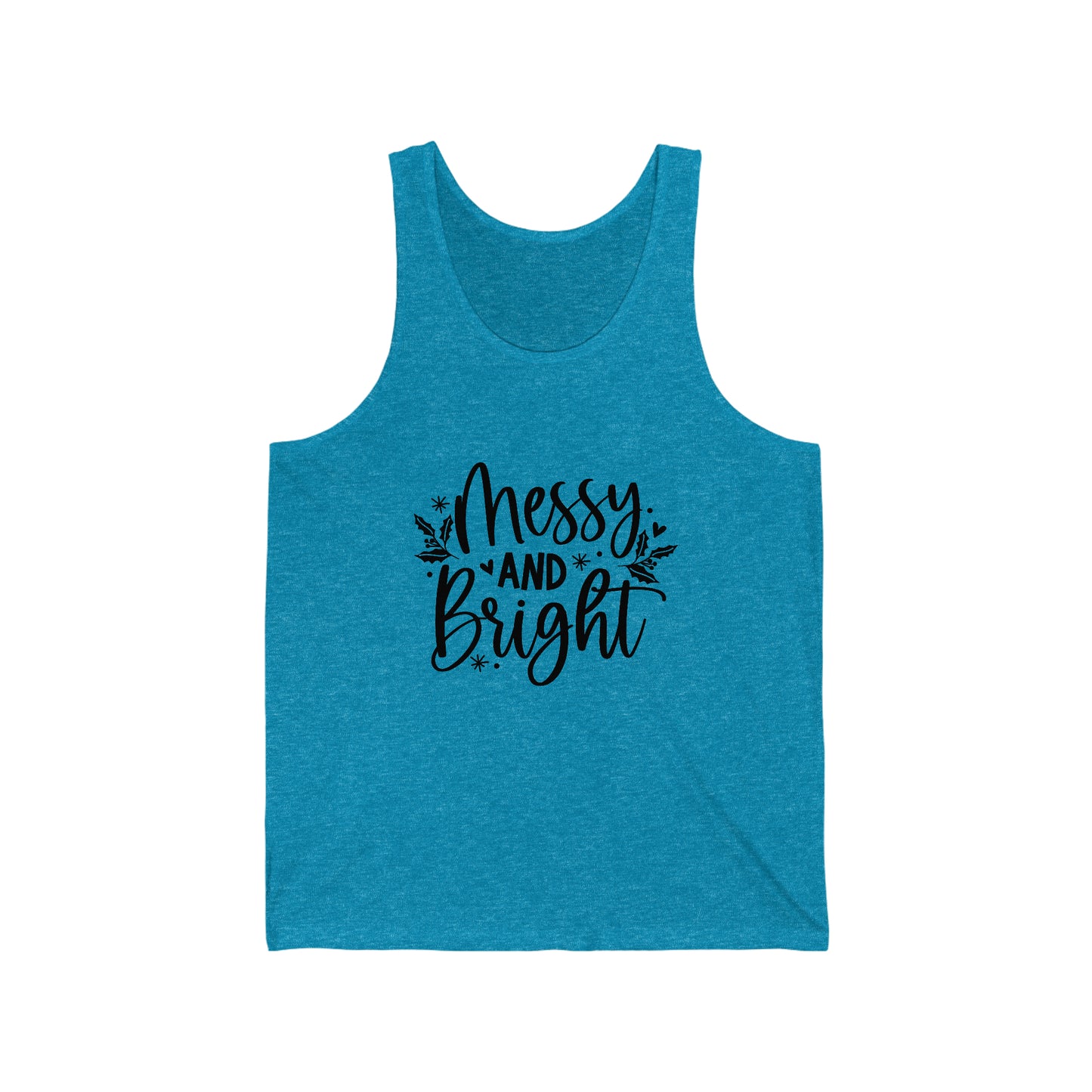 Messy & Bright Unisex Jersey Tank